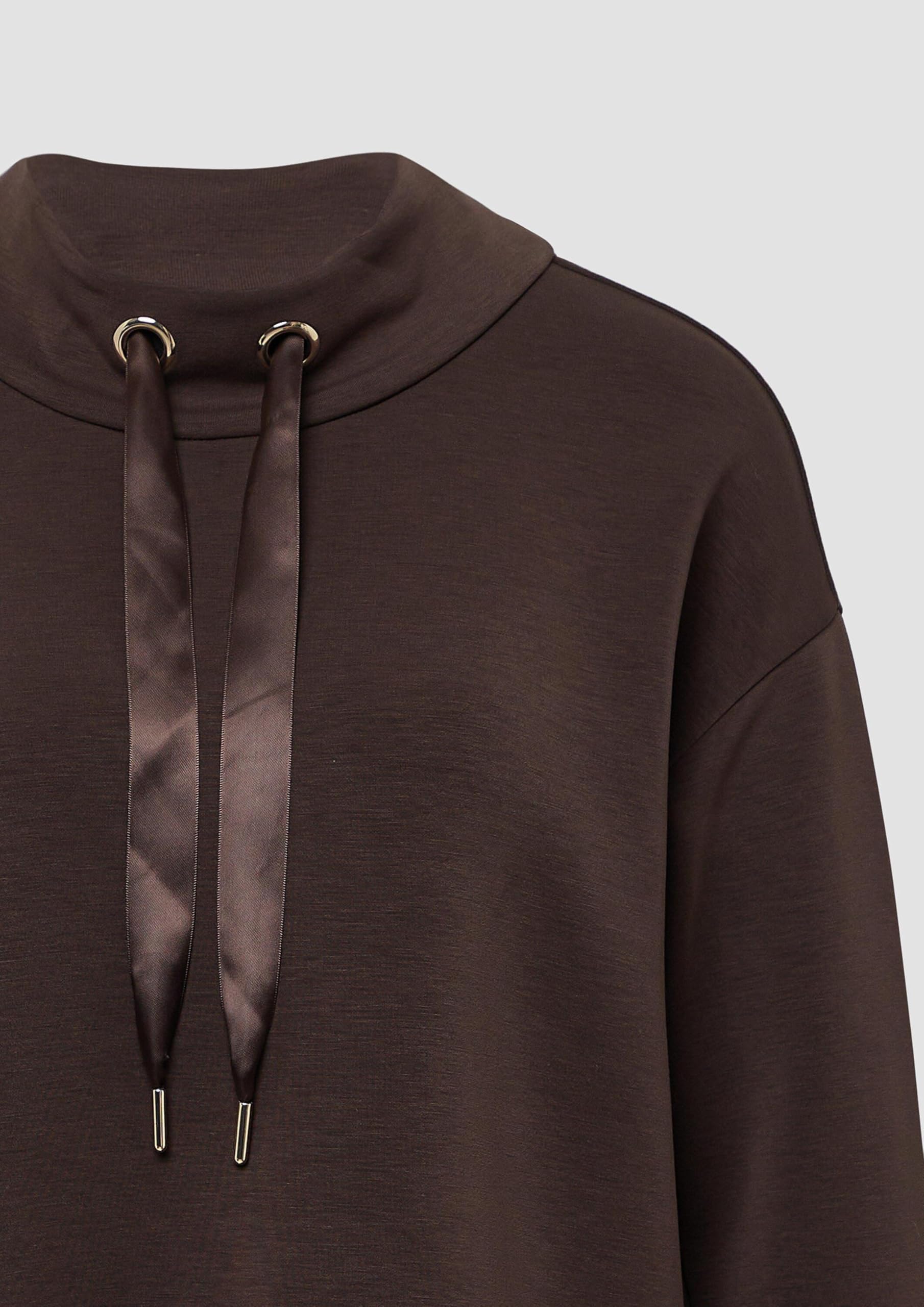 s.Oliver Sportiver Hoodie aus Scuba im Relaxed Fit