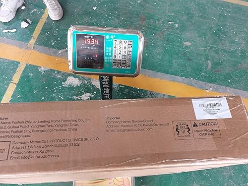 Miniatura 8 de LITTLE TREE Mesa de centro blanca y dorada de 39.37 pulgadas, moderna mesa central en forma de flor con parte superior de mármol sintético y marco