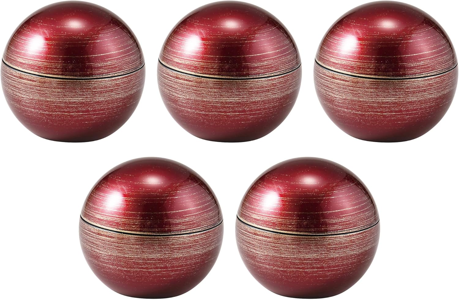 浄法寺塗夫婦椀2組セット 木漆器 内朱 汁椀箱付き 専用【未使用