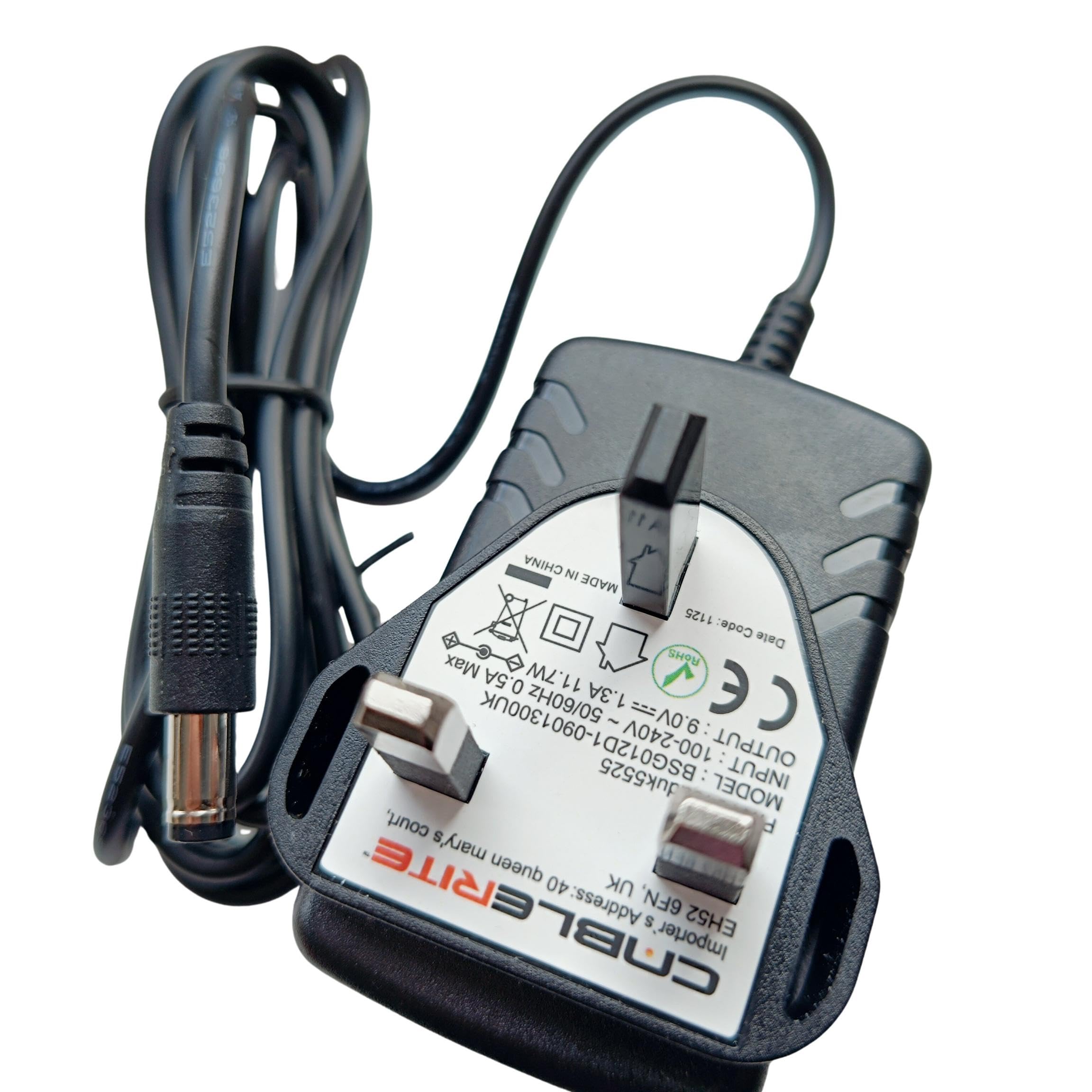 9V AC/DC Quality Mains 240V Power Supply for Technika DR1301W DAB Radio-image-41