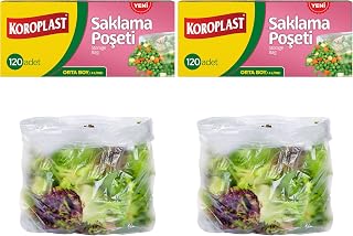 Saklama Poşeti - 24x38-120'li 2li paket