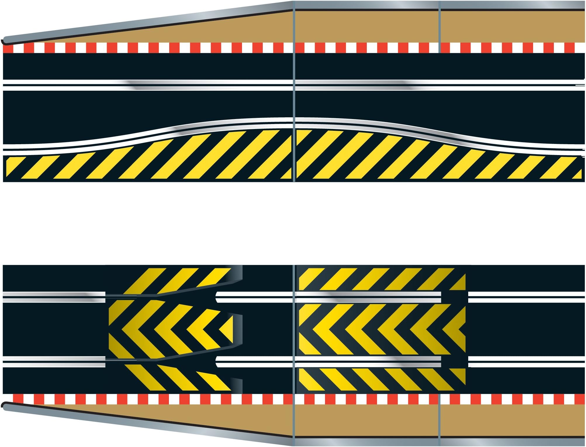 C8511 Track Extension Pack 2 - Leap 1:32 Scale Accessory, One Size