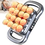 16 Head Massage Gun Deep Tissue - 2026 Upgrade 16-Drive Back Muscle Massager with Adjustable 9 Modes & 9 Levels, Quiet Percussion Massager for Legs, Waist, Back, Buttocks Muscles Pain Relief (Gray)