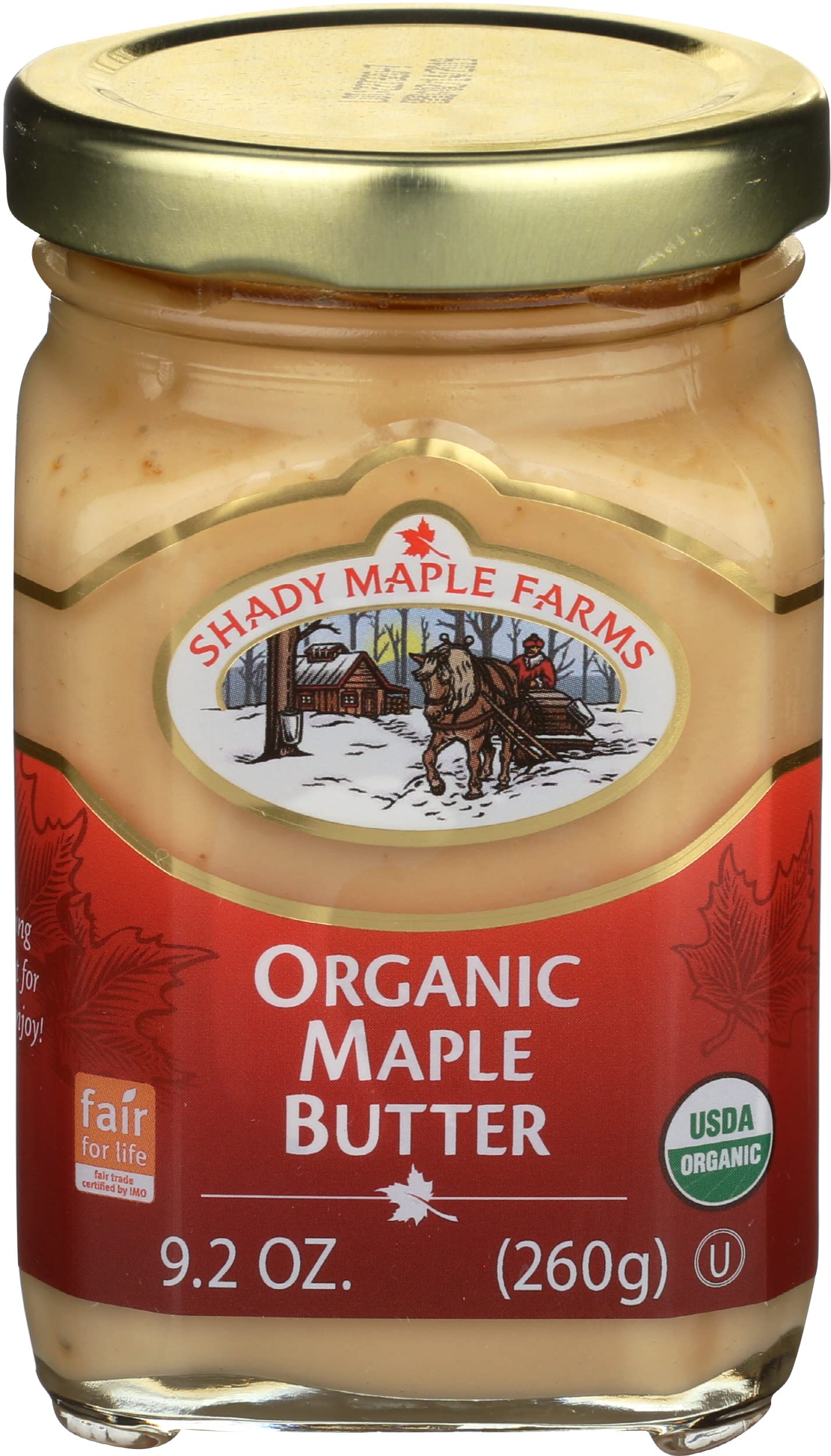 Amazon.com: Shady Maple Farms Maple Butter, Og, 9.20-Ounce : Grocery &  Gourmet Food