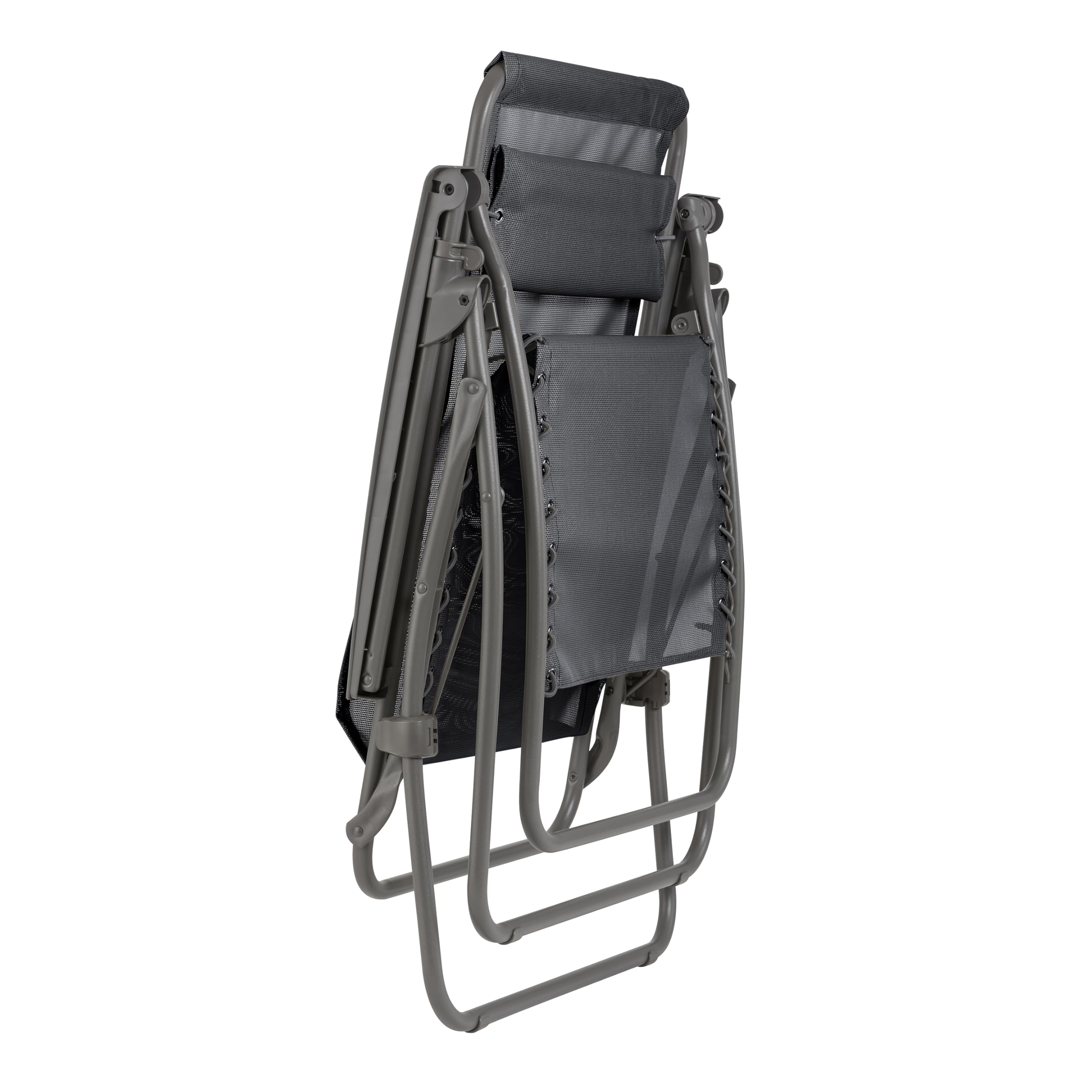 LAFUMA MOBILIER Fotel rozkładany, regulowany i składany, model: RT 2, Velio, kolor: Fonte, 87 x 68 x 114 cm, LFM4027-9149