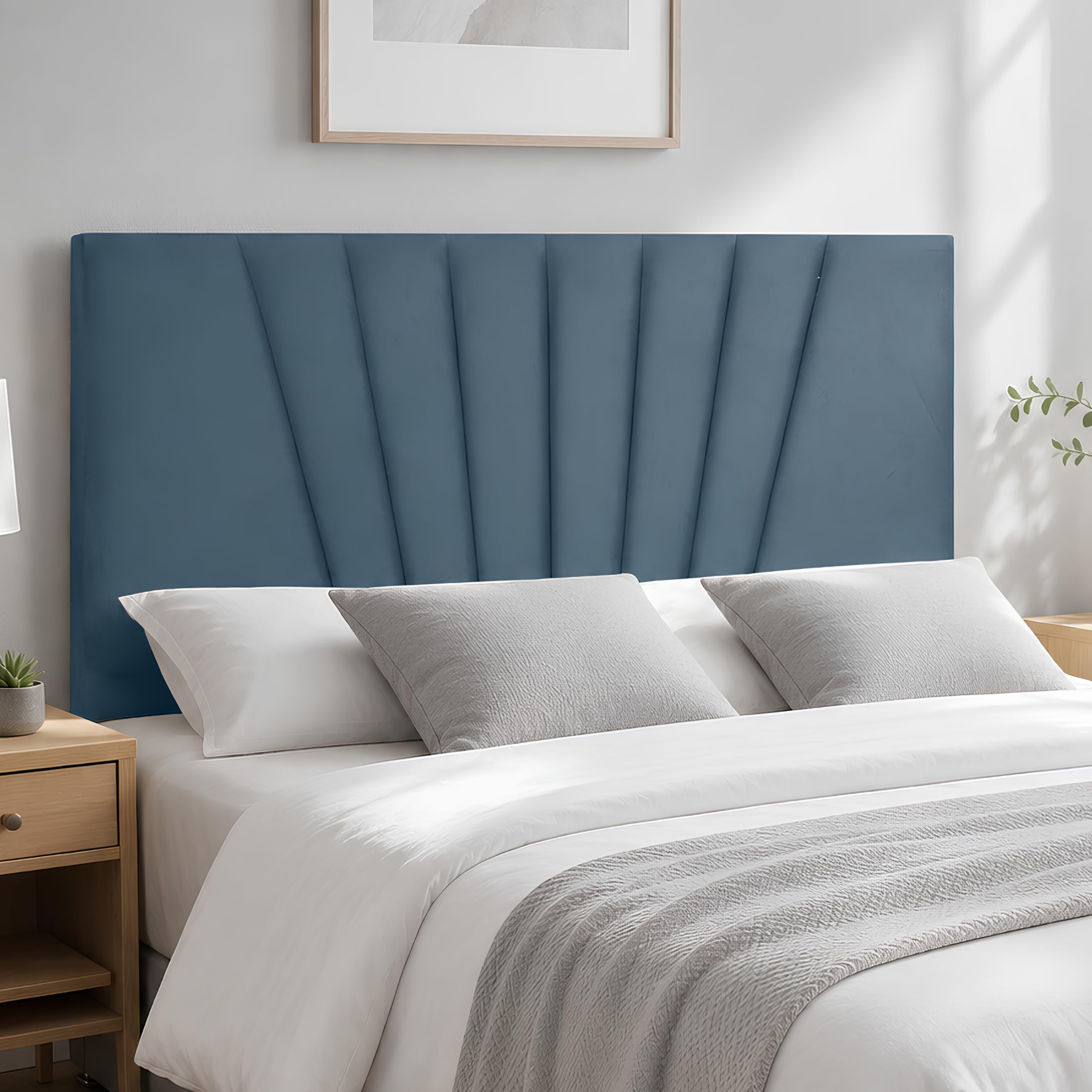Headboards for Beds - 24” Divan Bed Headboard - Sunrise Plush Headboard