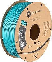 Vista 10 de Polymaker - Filamento de plástico ABS PolyLite de 1/16 pulgadas, color negro para impresora 3D, resistente al calor, 2.2 lb, fuerte y duradero