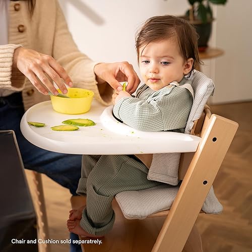 Miniatura 3 de Stokke Bandeja color blanco diseñada exclusivamente para silla Tripp Trapp  juego de bebé Tripp Trapp conveniente de usar y limpiar fabricada con