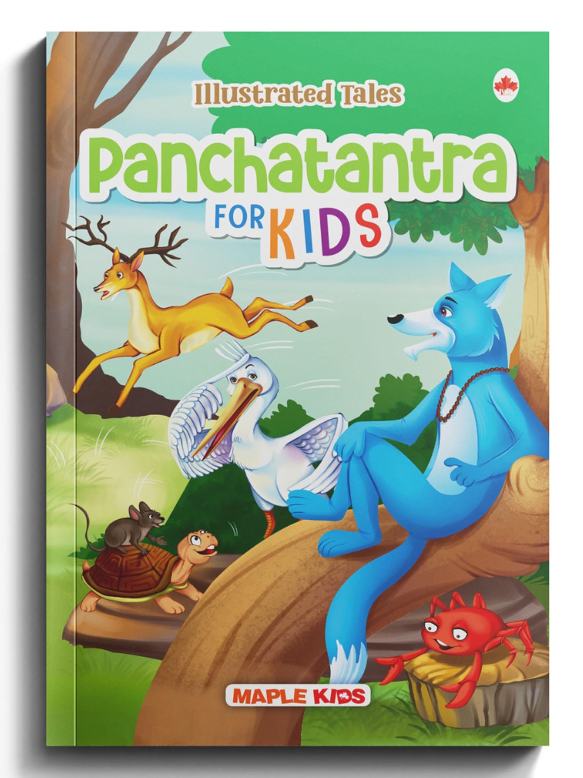 Panchatantra Stories (Illustrated) - Story Book for Kids