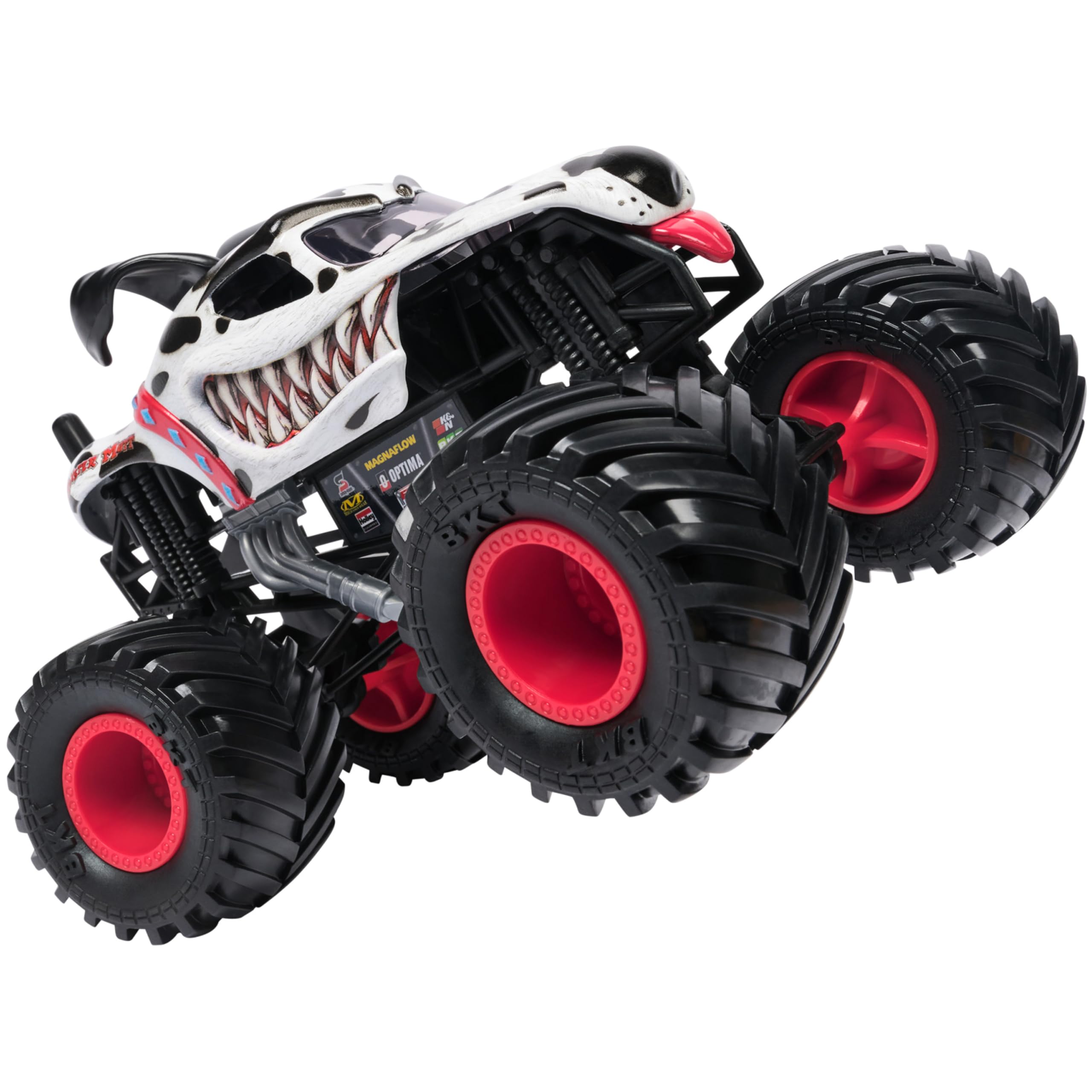 Monster Jam Zabawka samochód ciężarowy 1 do 24 mm dalmatyńczyk M27