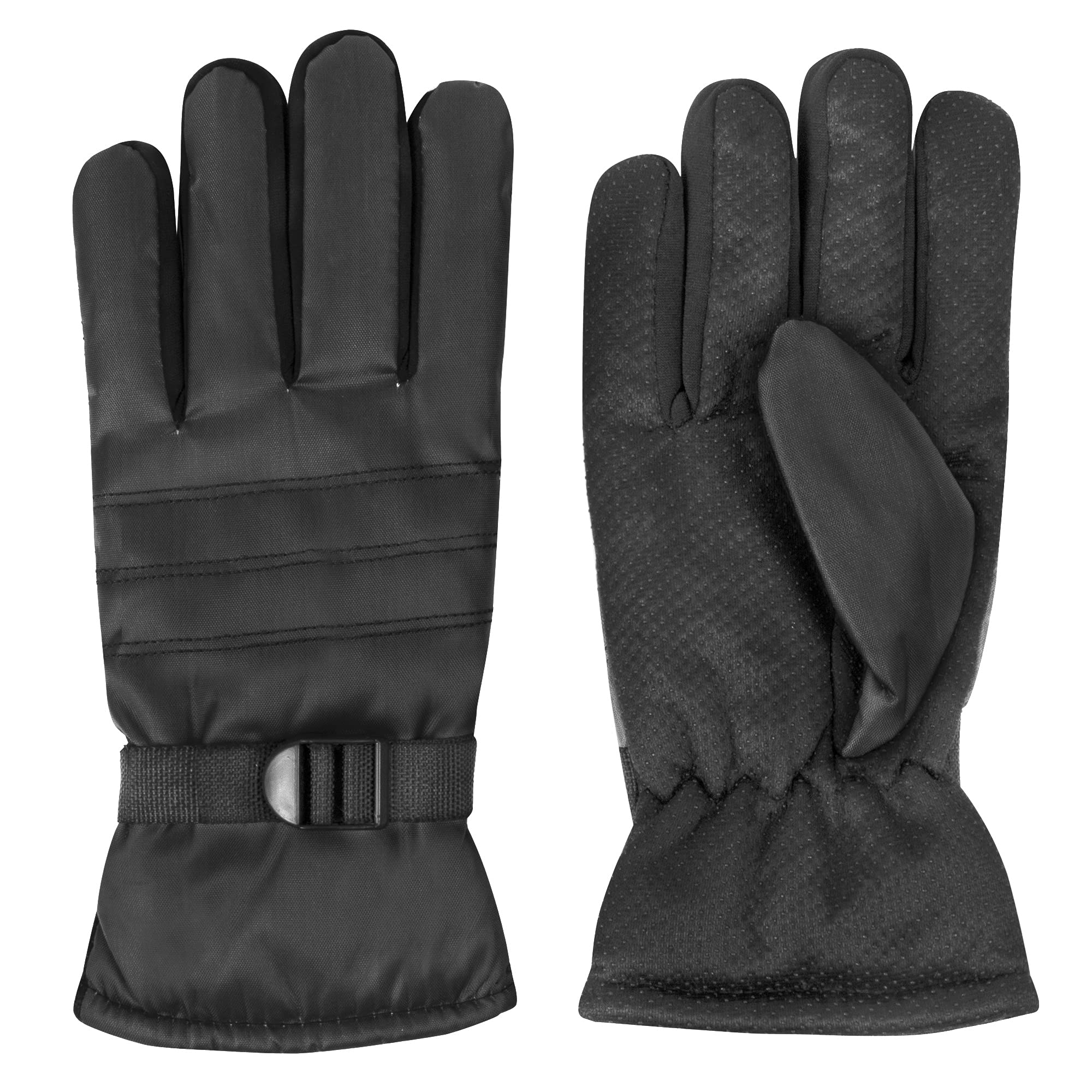 Trail maker Two Tone Winter Gloves for Adult Women, Men, Warm for Extreme Weather Windproof Waterproof Insulated Gloves
