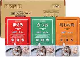Hagoromo 無一物 キャットフード　まとめ売り Amazon.co.jp: はごろも キャットフード 無一物 舌福 まぐろ