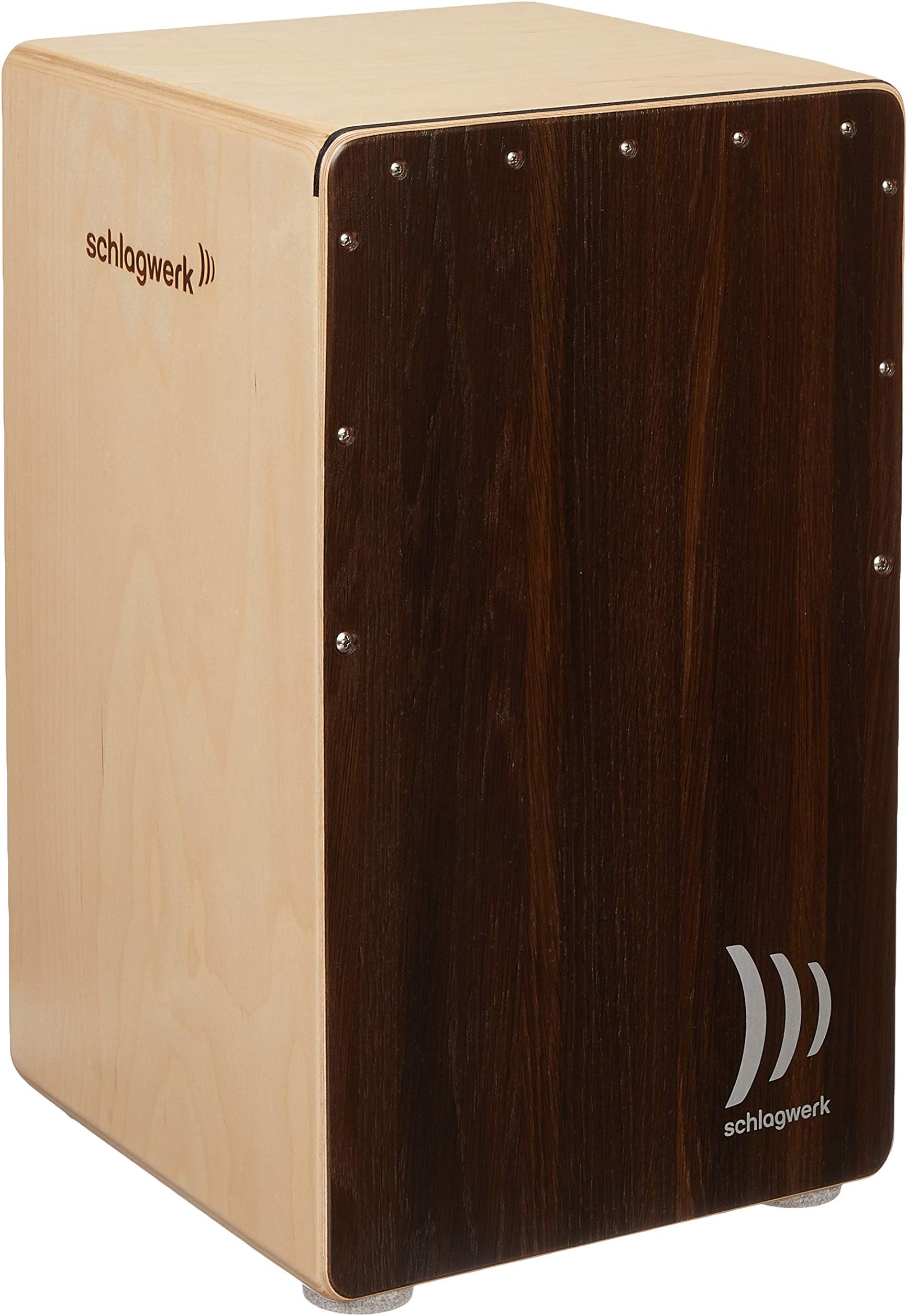 Schlagwerk CP408ST 2inOne Series Soft Touch Snare Cajon - Dark Oak
