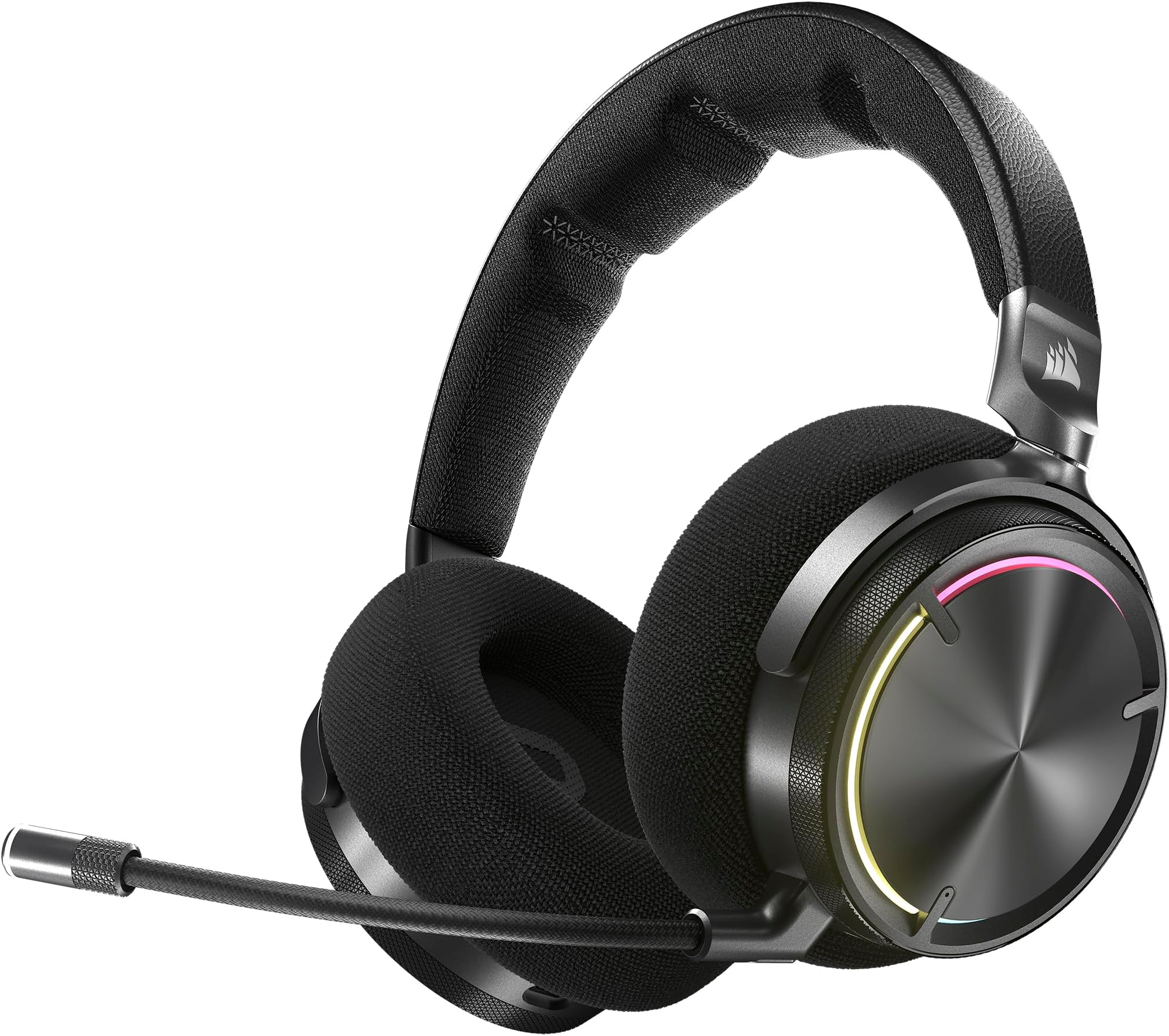 Virtuoso MAX Wireless Gaming Headset – Dolby Atmos, Active Noise Cancelling, Sonarworks SoundID, Simultaneous 2.4GHz Wireless & Bluetooth, 50mm Graphene Drivers, PC, Mac, PS5/PS4 – Carbon