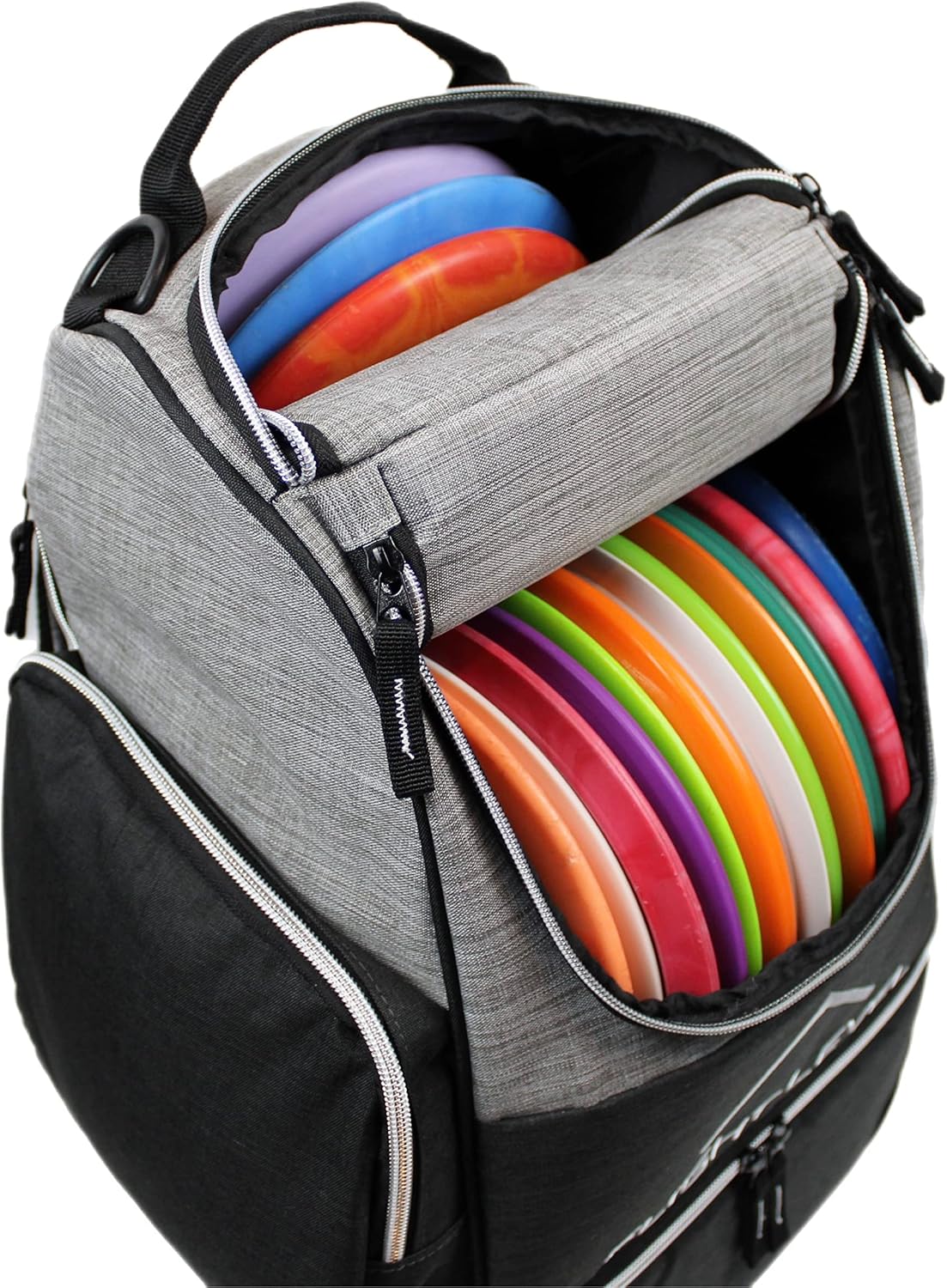 Flight level Disc Golf Backpack with Insulated Cooler | Frisbee Disc Golf Bag | Large Capacity up to 20 Discs