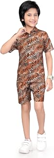 CLUB96 Boys Co-ord Set | Shirt & Shorts Clothing Set | Baby Boy Dress | Kids Wear for Boys Price In India