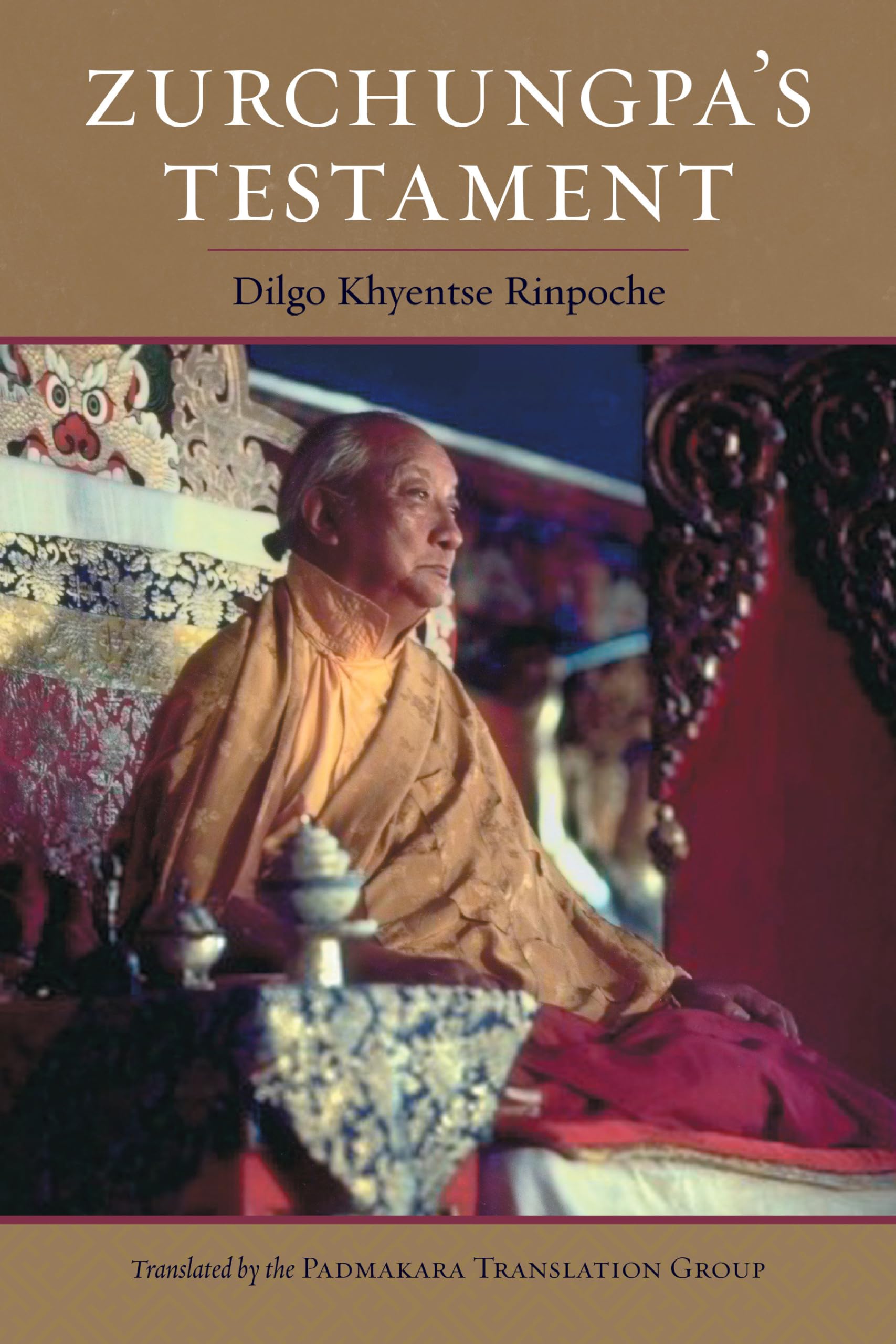 Buy Zurchungpa's Testament: A Commentary on Zurchung Sherab Trakpa's Eighty Chapters of Personal Advice — BookShops.in