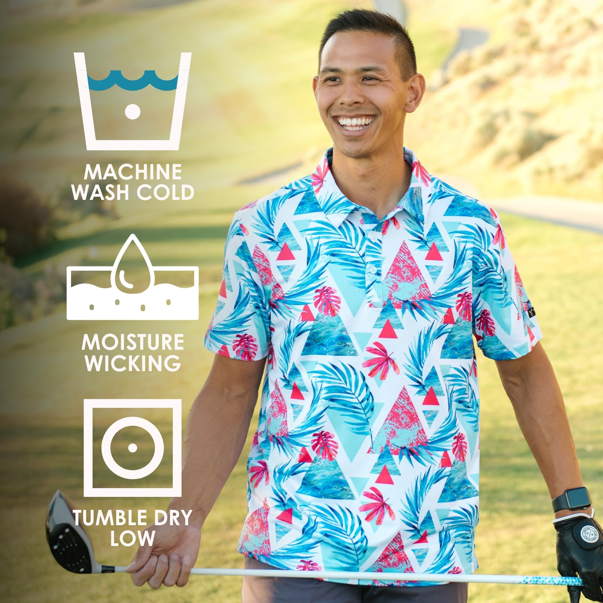 YATTA Golf Herren Retro Weich