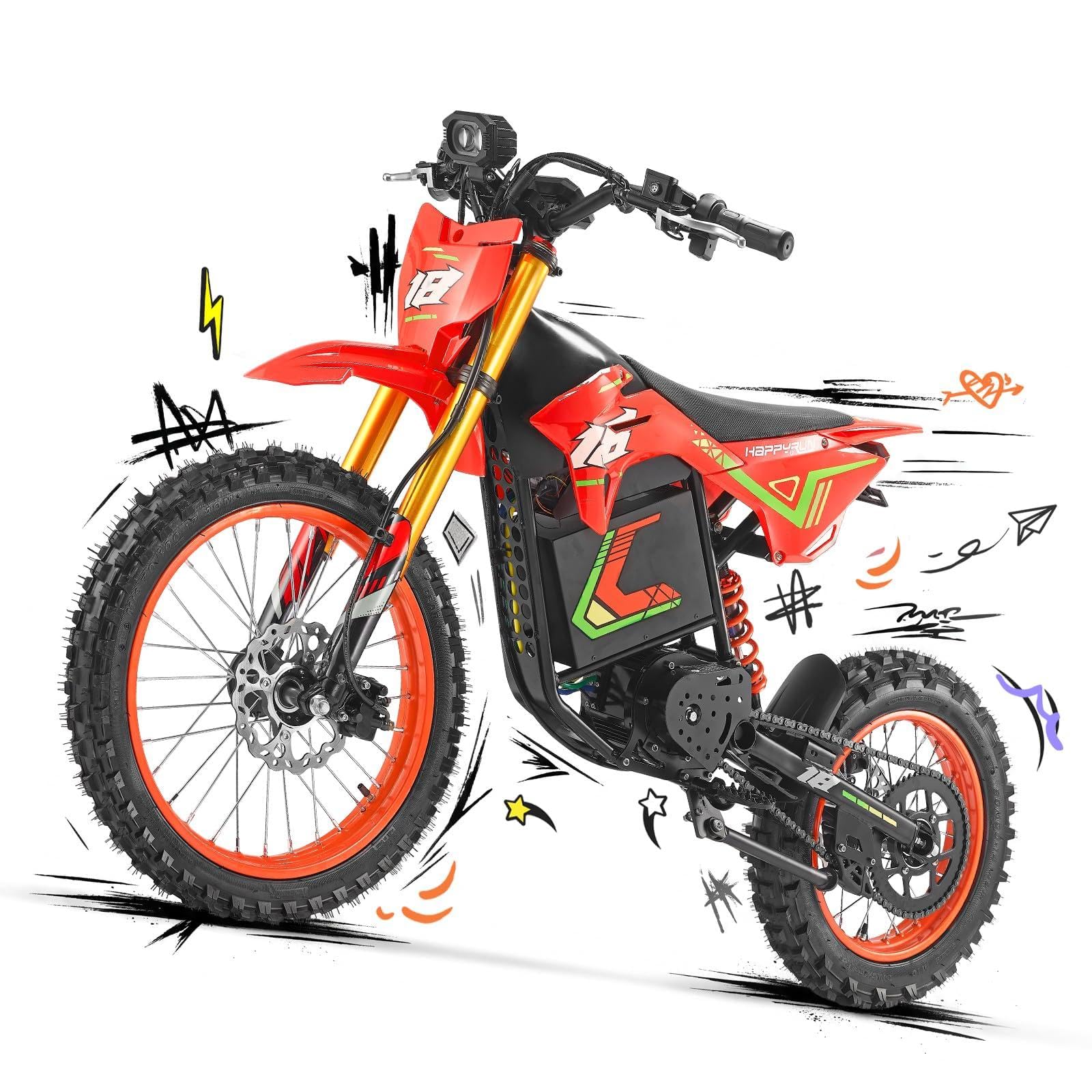 HAPPYRUN F18 2.0 Electric Dirt Bike
