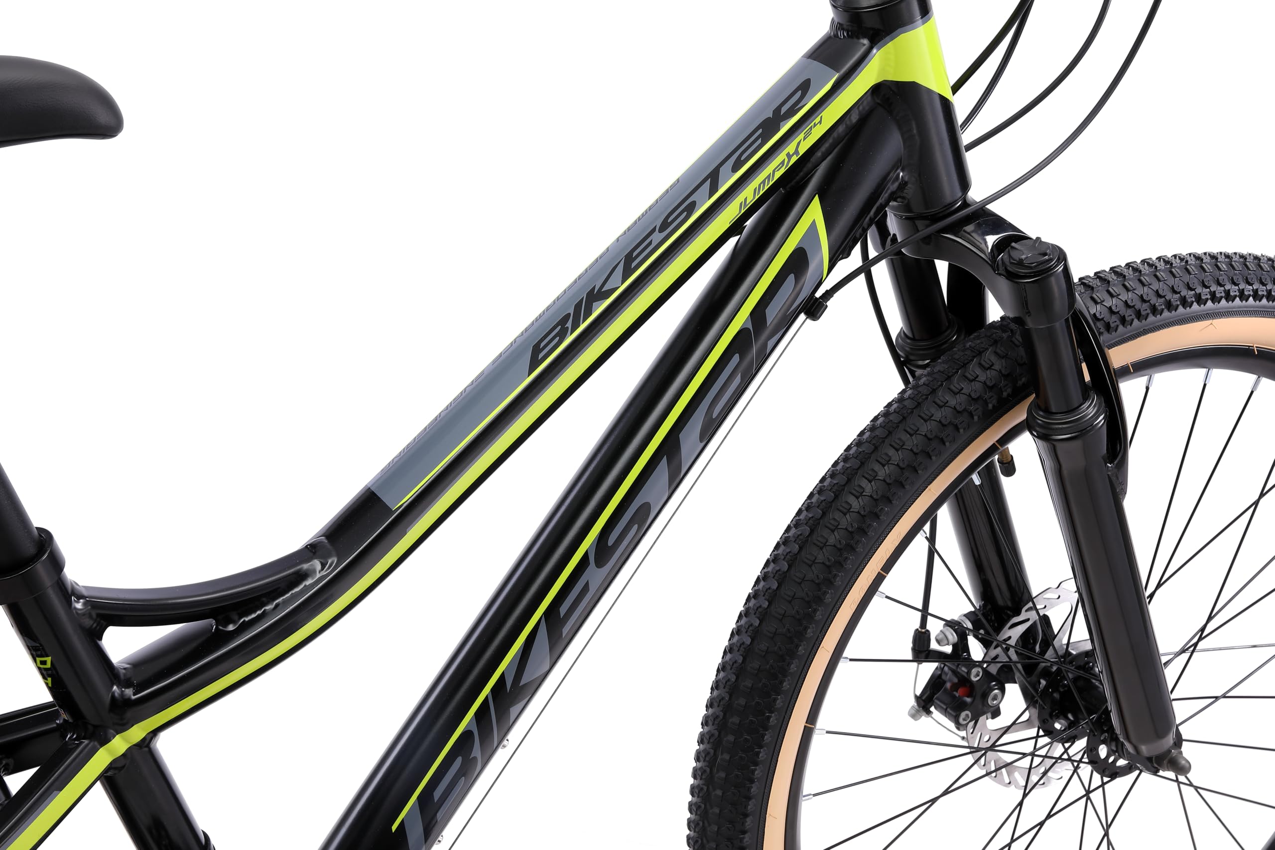 BIKESTAR Bicicleta de montaña de Aluminio Bicicleta Juvenil 24 Pulgadas de 10 a 13 años | Cambio Shimano de 21 velocidades, Freno de Disco, Horquilla de suspensión | niños Bicicleta