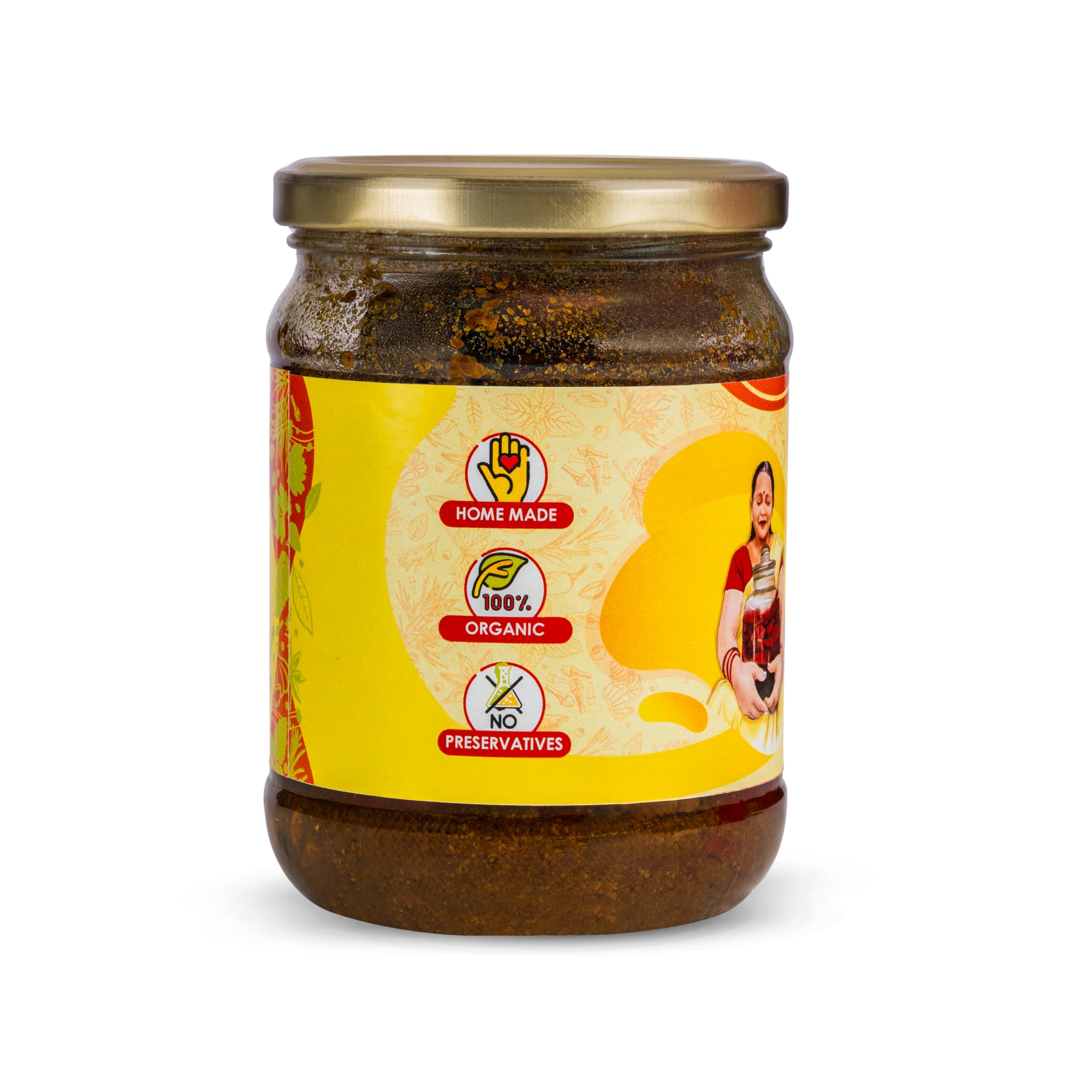 Stuffed Red Chilli Pickle (Bharwa Lal Mirch Bihari Achar) – 500 G | Authentic Homemade, Spicy & Flavourful Bharwa Mirchi |Bihari Bharwa Mircha| Picklicious - Image 6 thumbnail