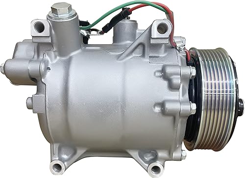 Miniatura 2 de RYC Nuevo compresor de aire acondicionado automotriz EH889 (se adapta a Acura TSX 2.4L 2009, 2010, 2011, 2012, 2013, 2014)