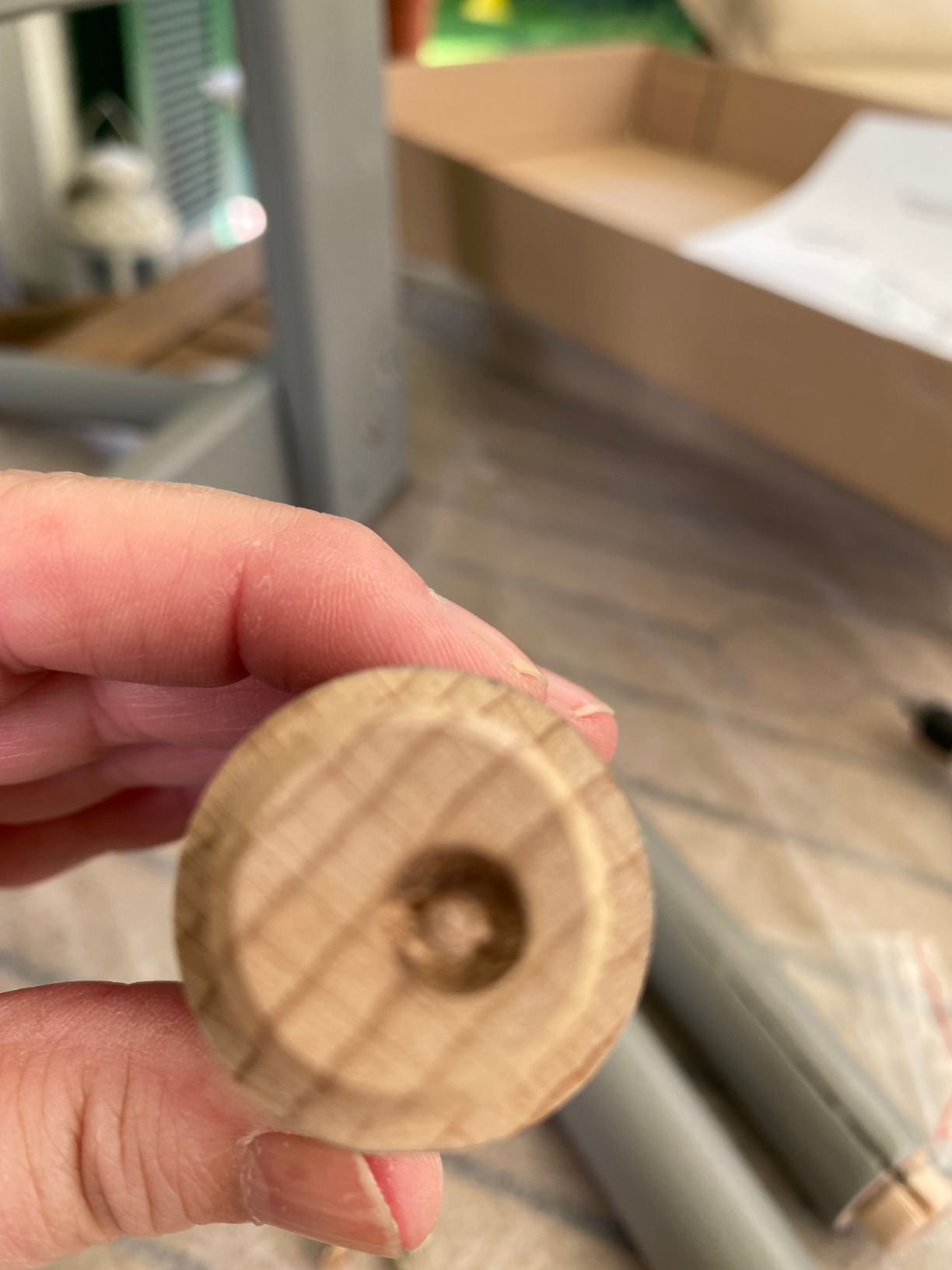 Laarzenrek grijs van Esschert Design Tuindecoratie