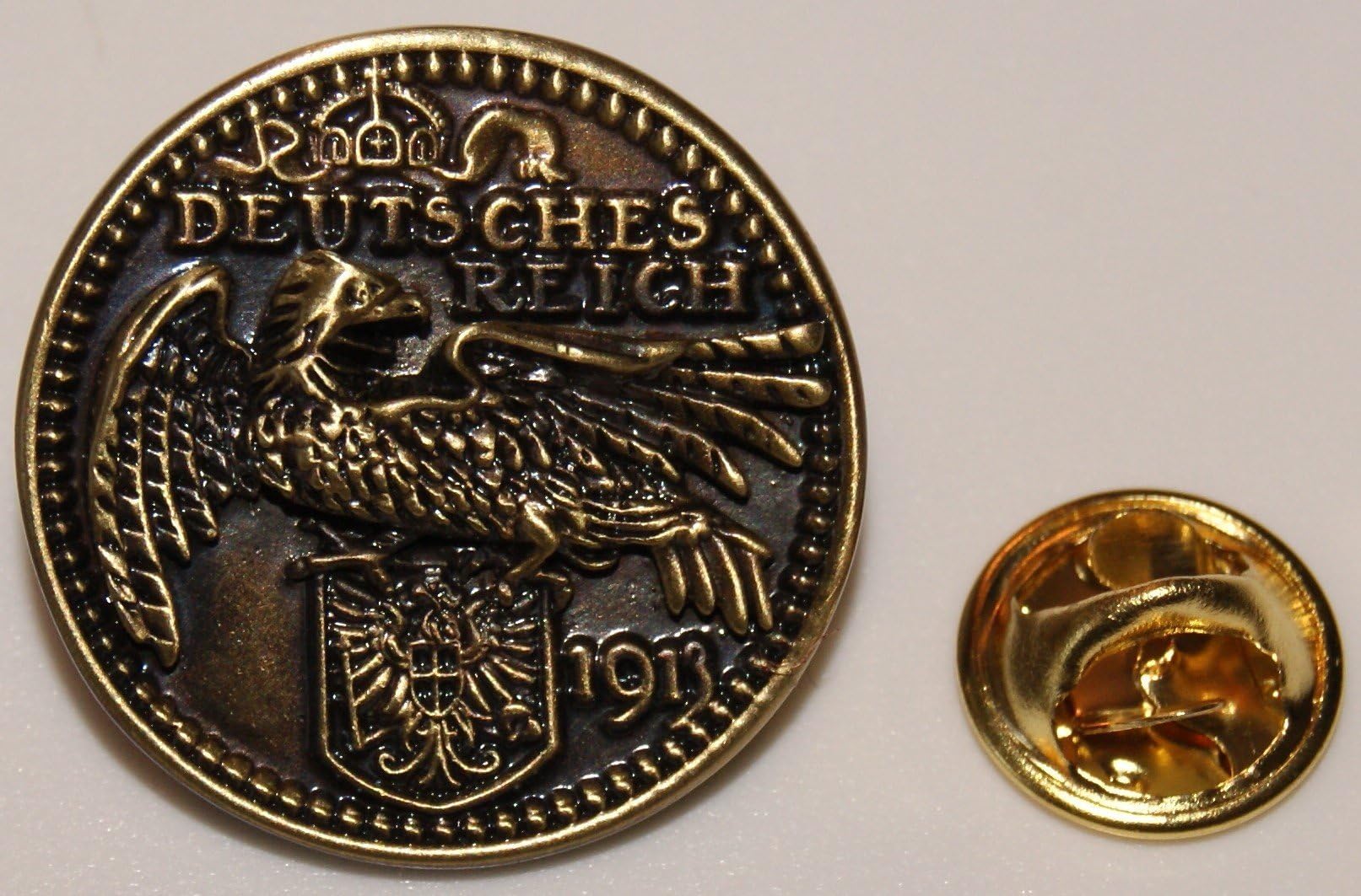 Dr 1913 Eagle L L L Pin Badge Lapel Pin German Reich 254