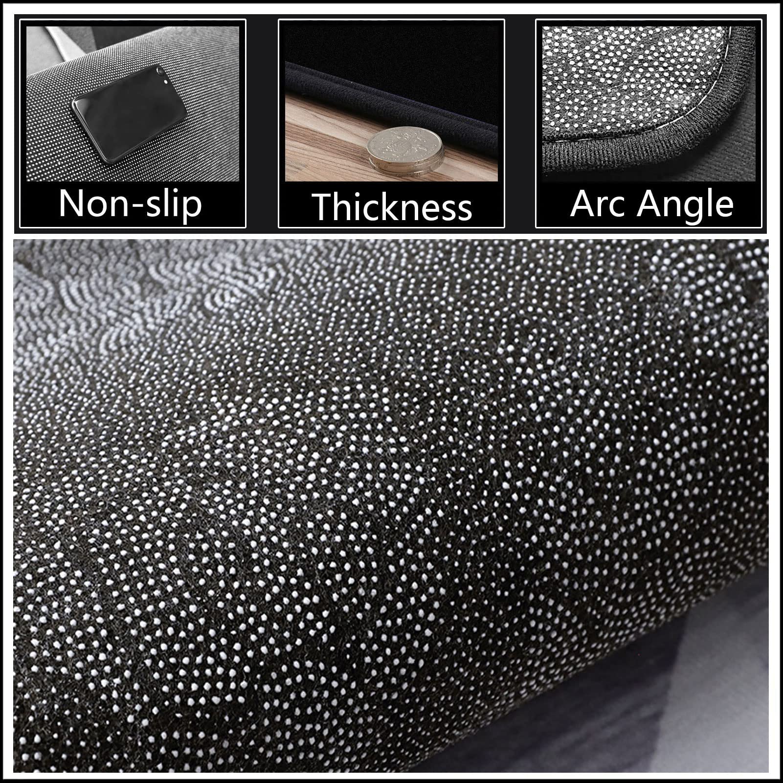 EYZO Drum Mat Carpet Drum Carpet Drum Rugs Soundproof Blanket for Electronic Drums Bass Drum Snare Drums Racks Guitars Drum Kit Musical Instruments Mat Drum Carpet Non-slip Rugs 120CM x 100CM