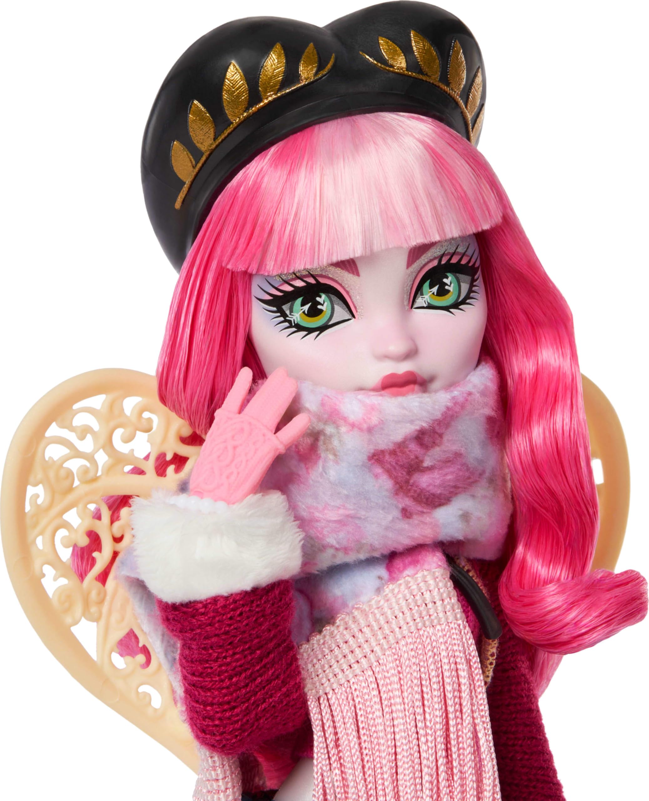 Monster High Skulltimate Secrets Cupid Asteria-Puppe und Zubehörset, Destination: Hütten-Gruselurlaub mit Koffer und über 19 Überraschungen wie Kleidung, JMG66