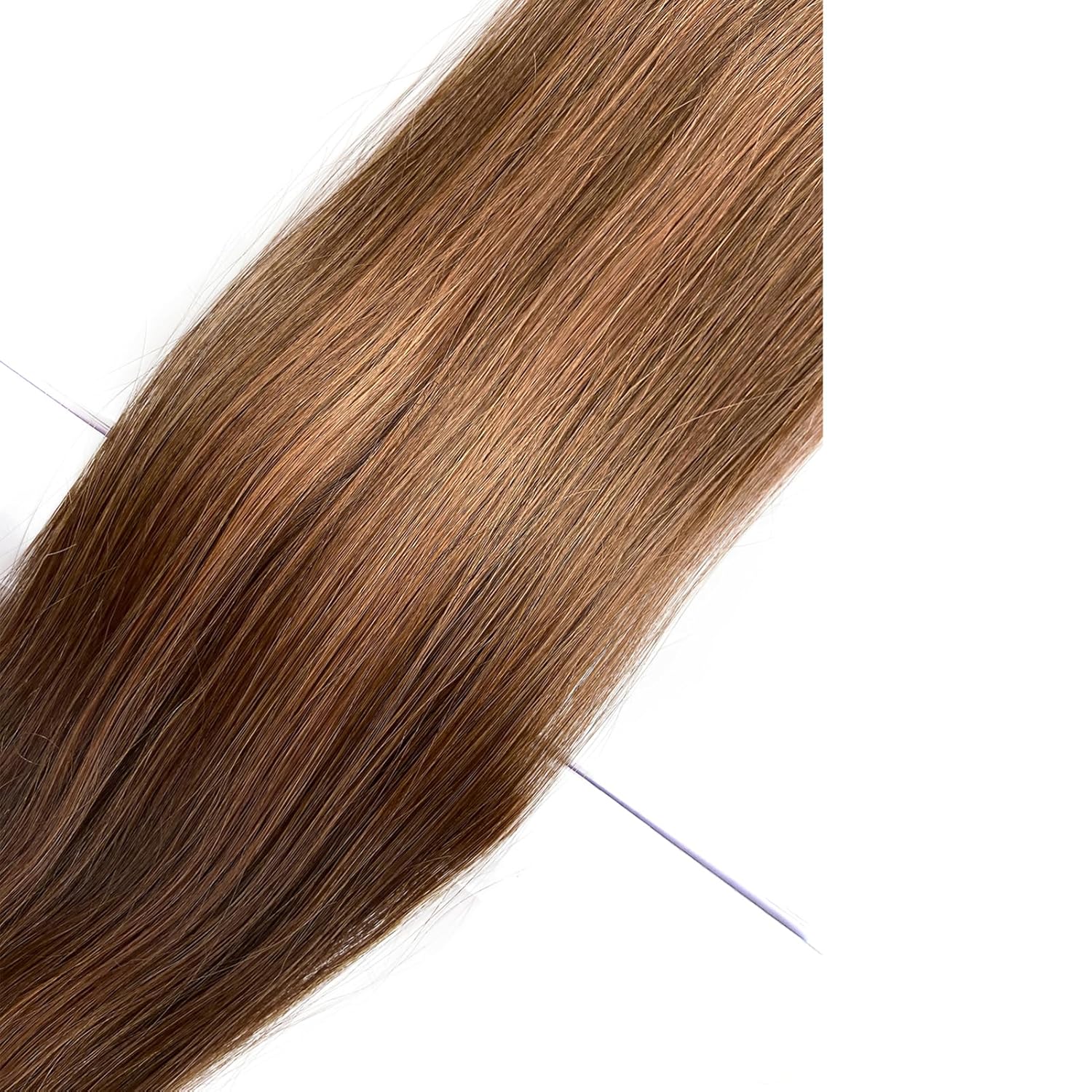 Clip in Hair Extensions, Chocolate Brown Balayage Auburn Brown Clip in Hair Extensions Real Human Hair Clip ins 16 Inch 7 Pieces 70G Real Hair Extensions Clip in Human Hair