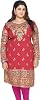 Maple Clothing Women's Plus Size Indian Kurti Printed Tunics Kurta India Top Wedding Outfit