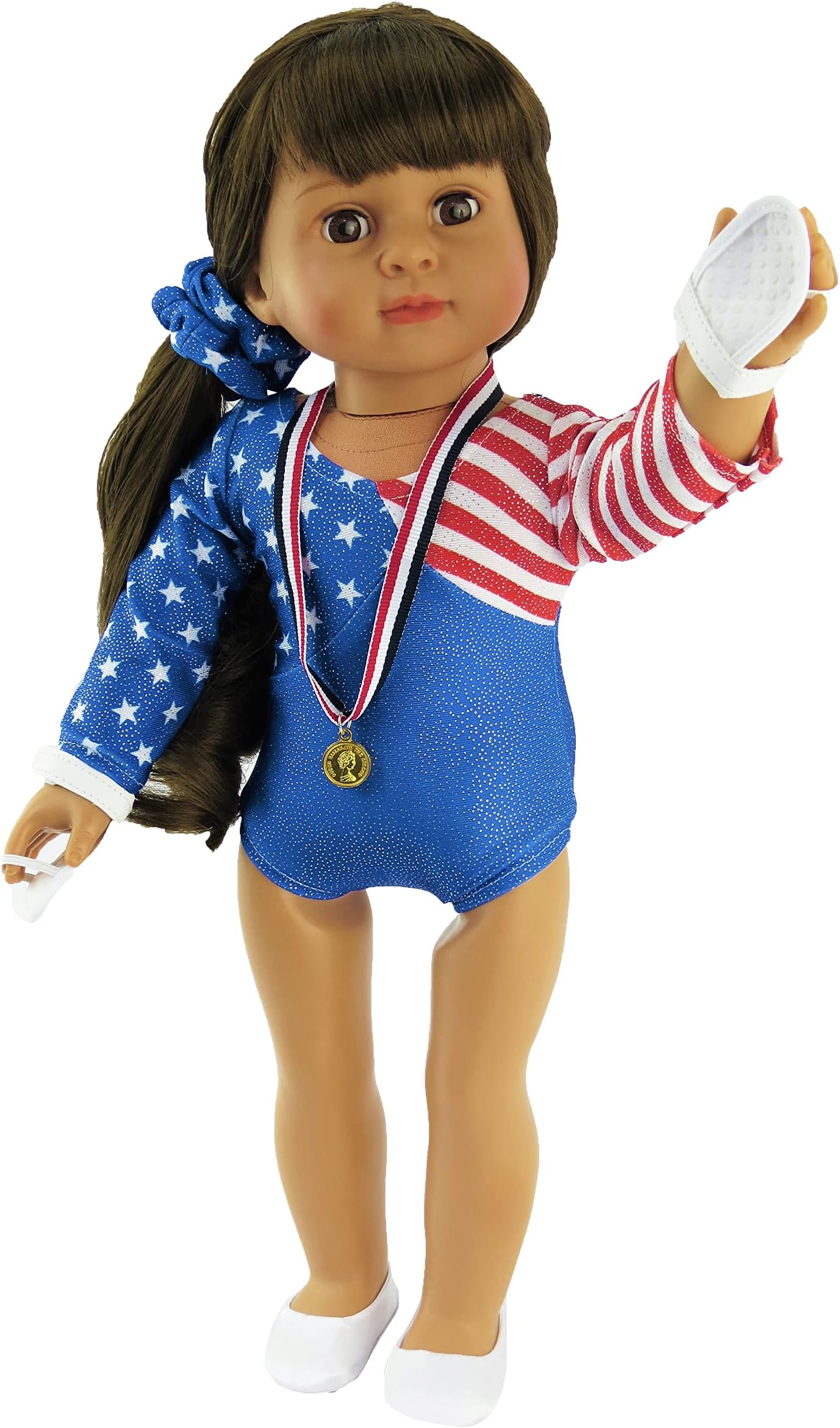 American Fashion World Gymnastics Outfit for 18-inch Dolls| Premium Quality & Trendy Design | Dolls Clothes | Outfit Fashions for Dolls for Popular Brands