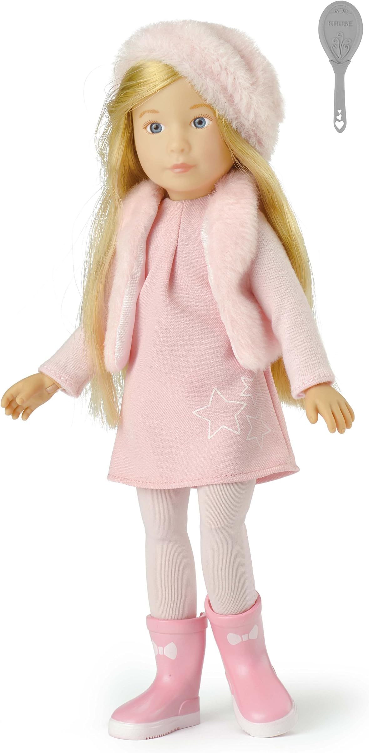 Vera 9" Doll Set - Poseable - Stylish Casual Outfits, Realistic Eyes - Perfect Play Companion for Ages 3-7 - Inspiring Creativity and Fun