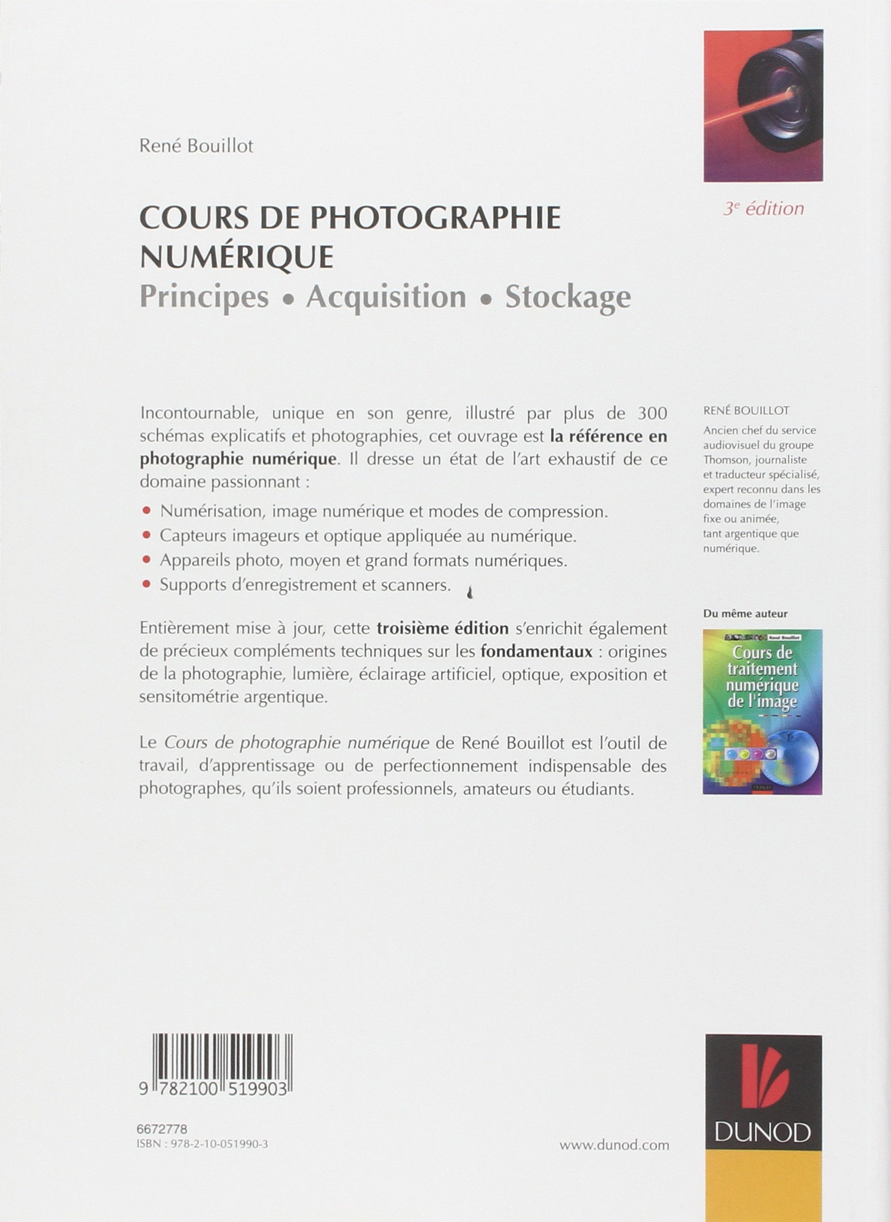 Cours de photographie numérique: Principes, acquisition, stockage