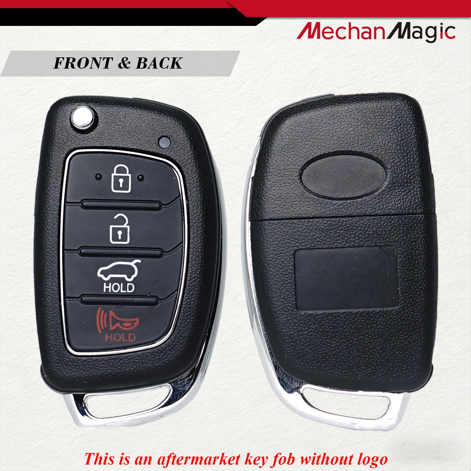 Telecomando di ricambio per telecomando Hyundai Sonata (US Vehicles) 2014-2017 TQ8-RKE-4F16 Keyless Entry Telecomando 95430-C1010, 95430-C1000