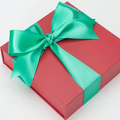 Miniatura 47 de Atrbb Cinta de satén de 25 yardas, 1-1/2 pulgadas de ancho, perfecta para bodas, lazos hechos a mano y envoltura de regalos, verde salvia