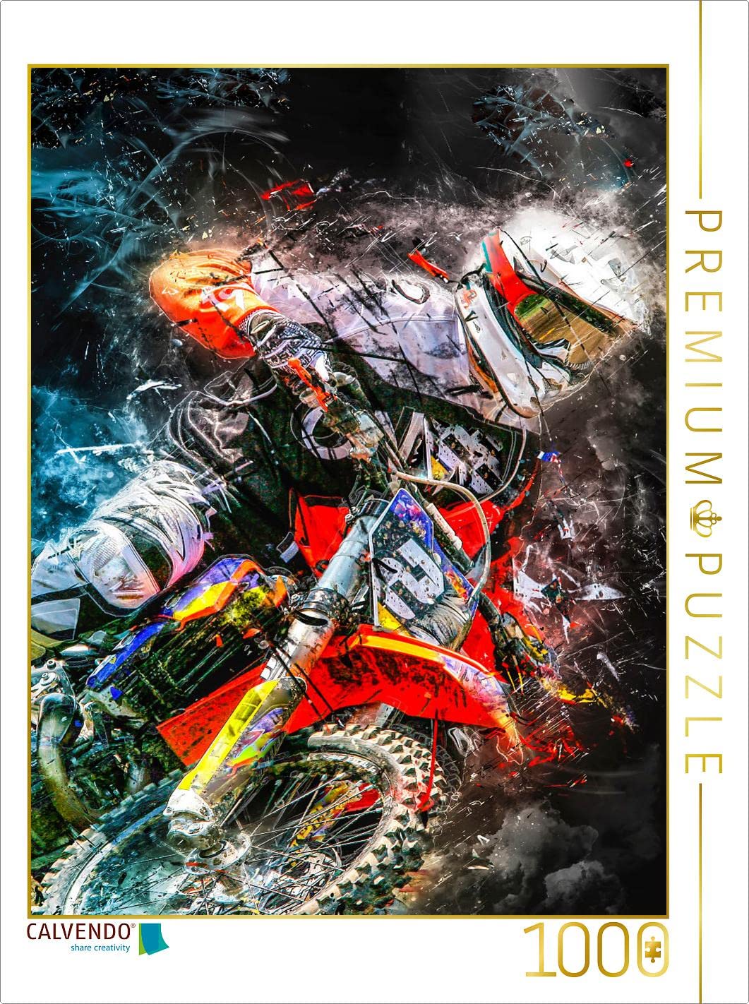 1000 Teile Puzzle Von CALVENDO – Motiv „Unter Die Haut“ Für Puzzle-Fans