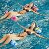 Pool Hammock Inflatable Pool Floats, 2 Pack Water Hammock Inflateble Hammock with a Manual Air Pump Relaxing Pool Lounger Inflatable Chair Swimming Pool Inflatables for Adults
