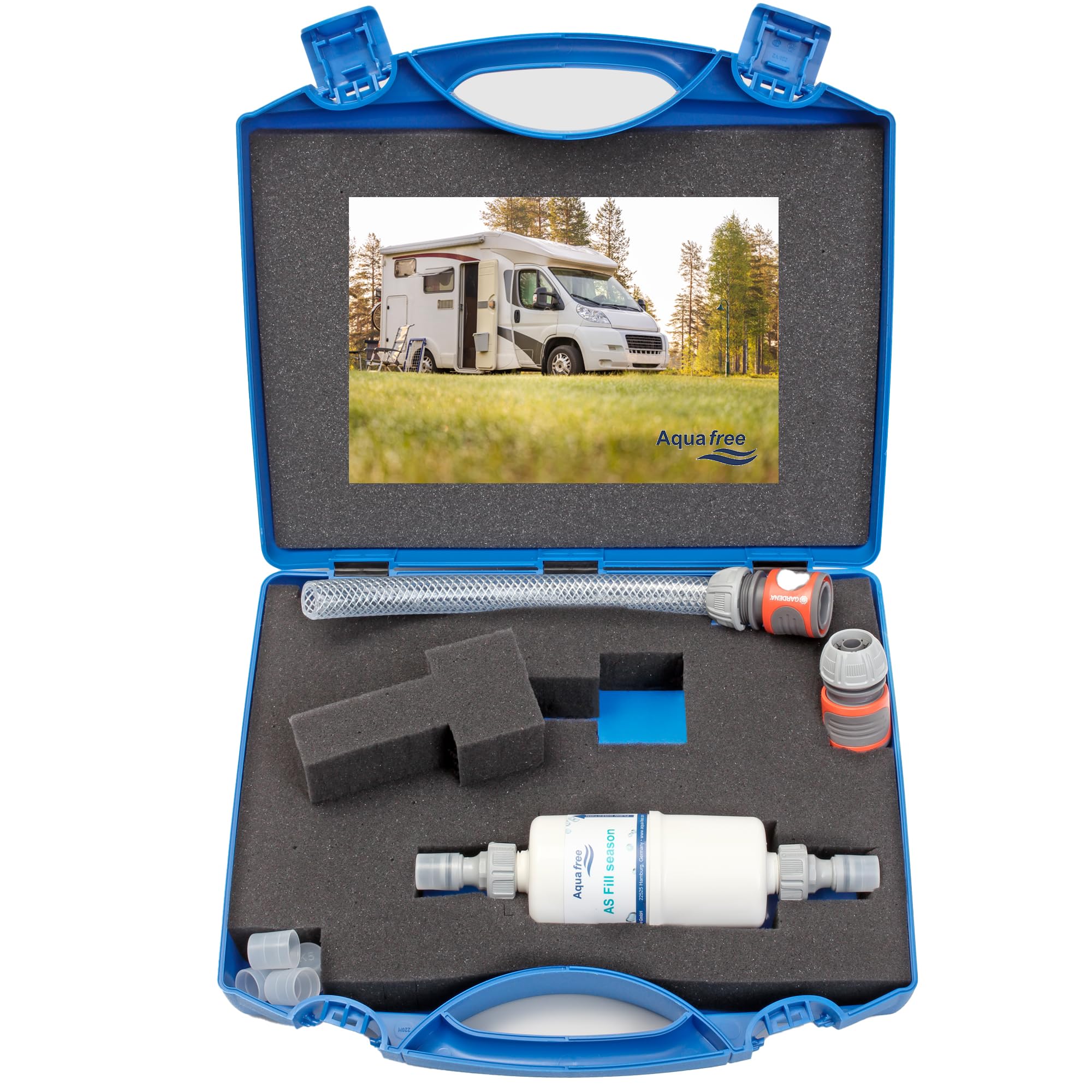 Wasserfilter Camping Wohnmobil Yacht Speedpure Max | Sterile Befüllung Frischwassertank | hoher Durchfluss bis 22 Liter/Minute | hohe Filtermenge bis 12.000 Liter