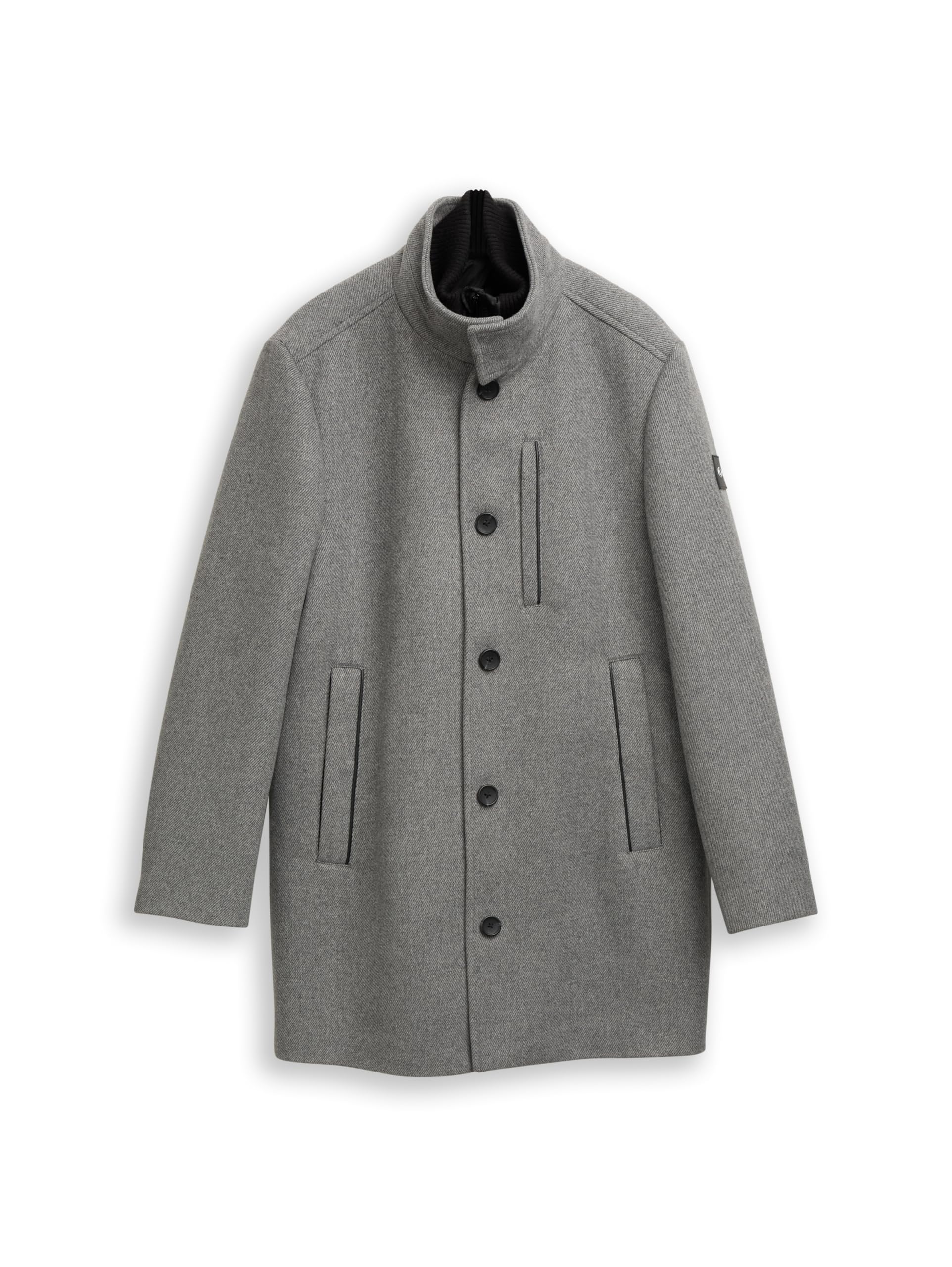 TOM TAILOR 1046983 Cappotto di lana Uomo (Pacco da 1)