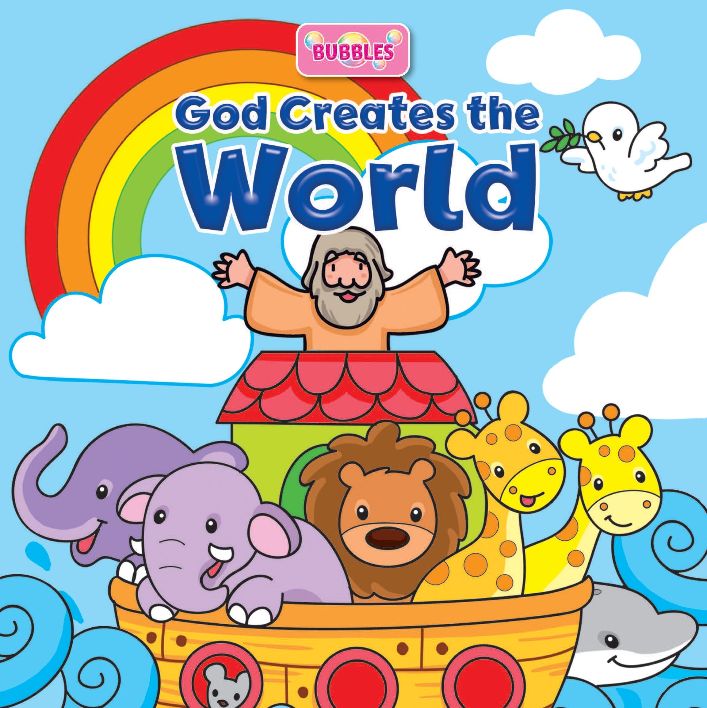 Crinkles: God creates the world (Bubbles)