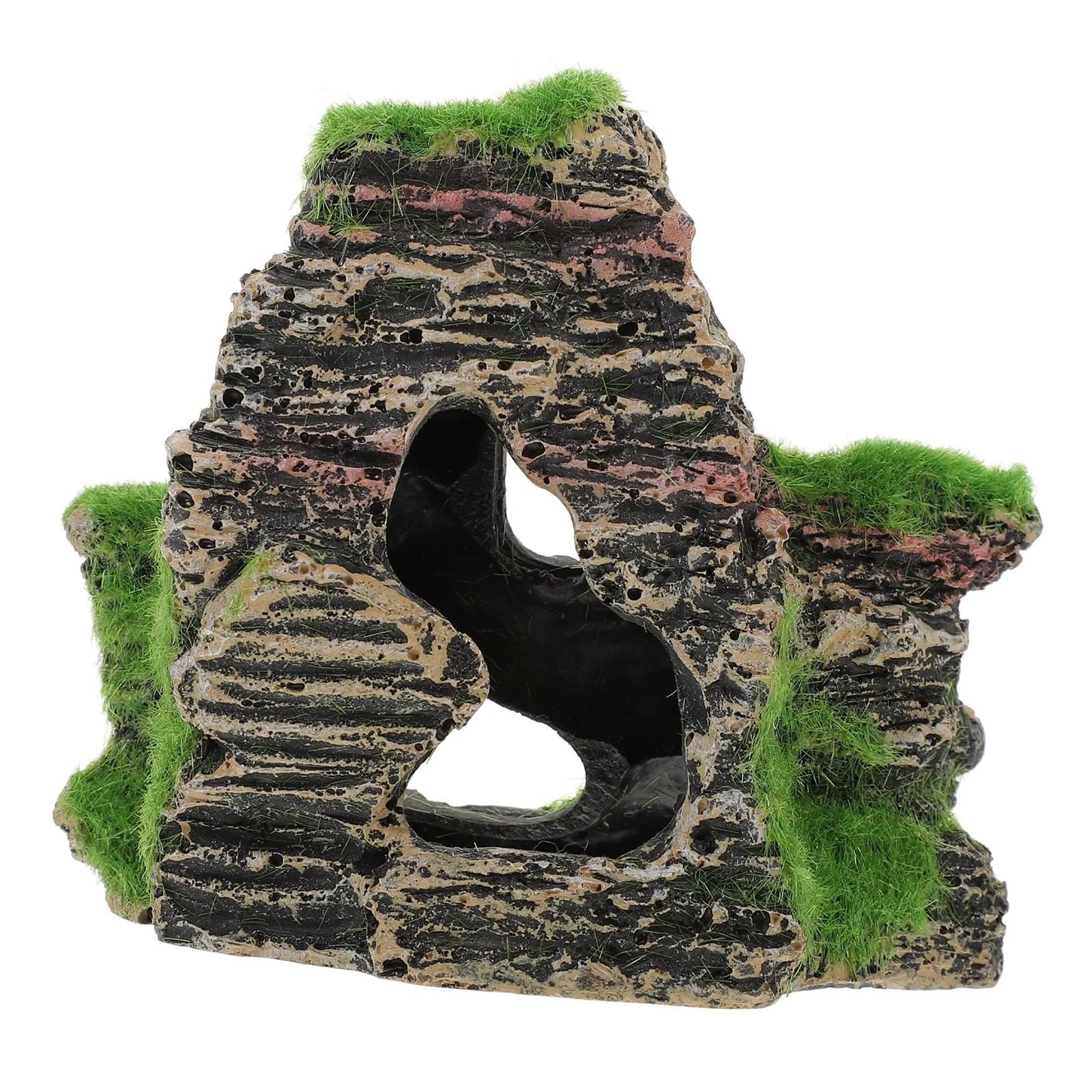 6 Stück Aquarium-Harz, Steingarten, künstliche Berglandschaft, Dekoration Für Dekor