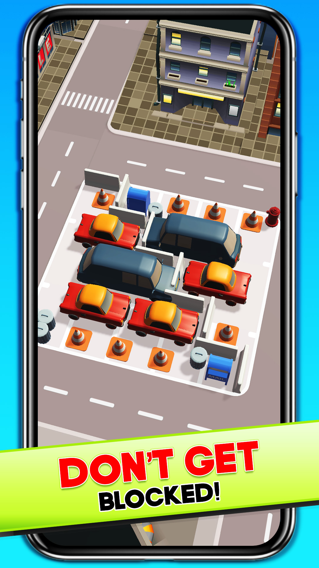 Car Parking Jam! Unblock Parking Lot Master Car Out Parking Simulator
