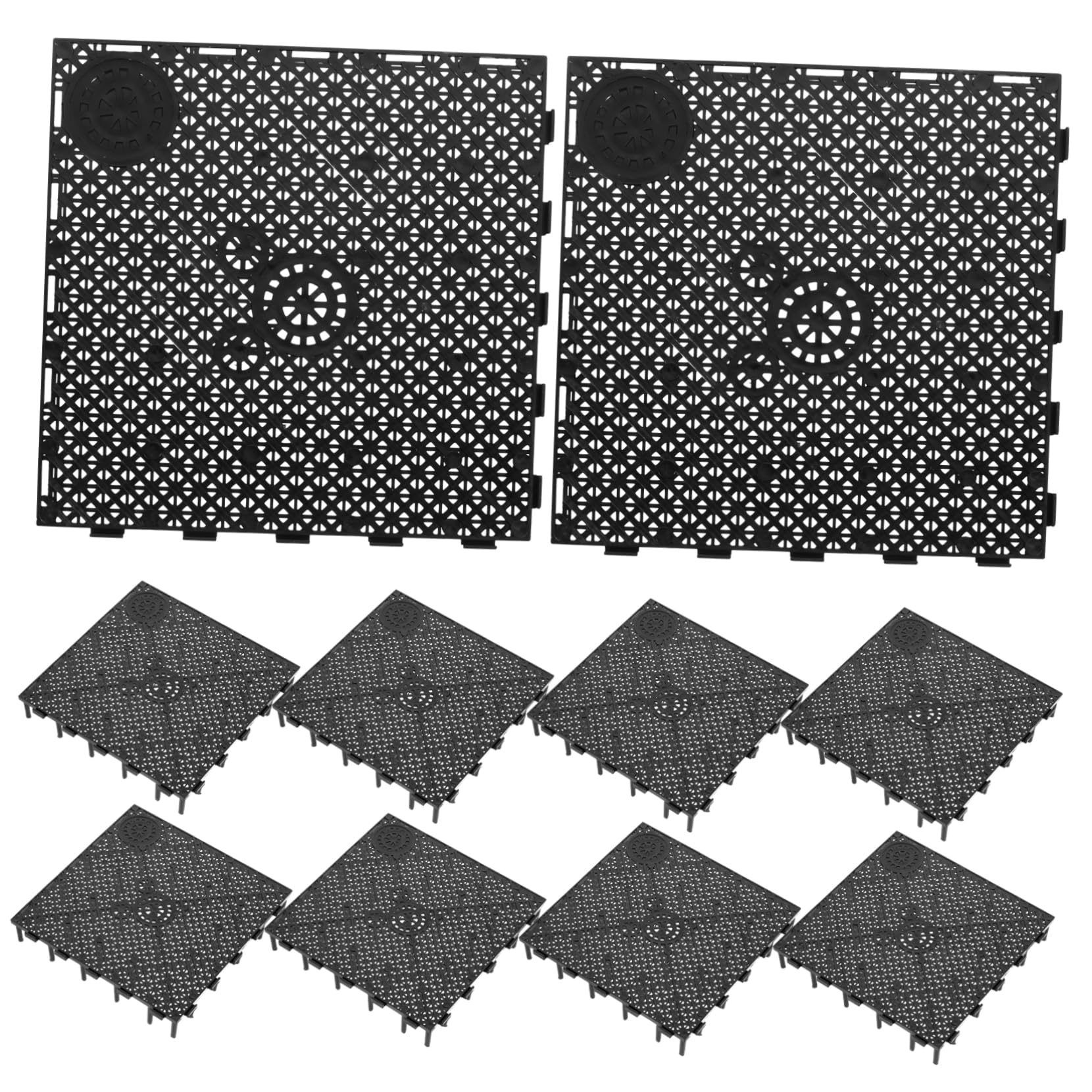 Amazon | SEWOART 10個 PVCフィルタープレート 底面フィルター