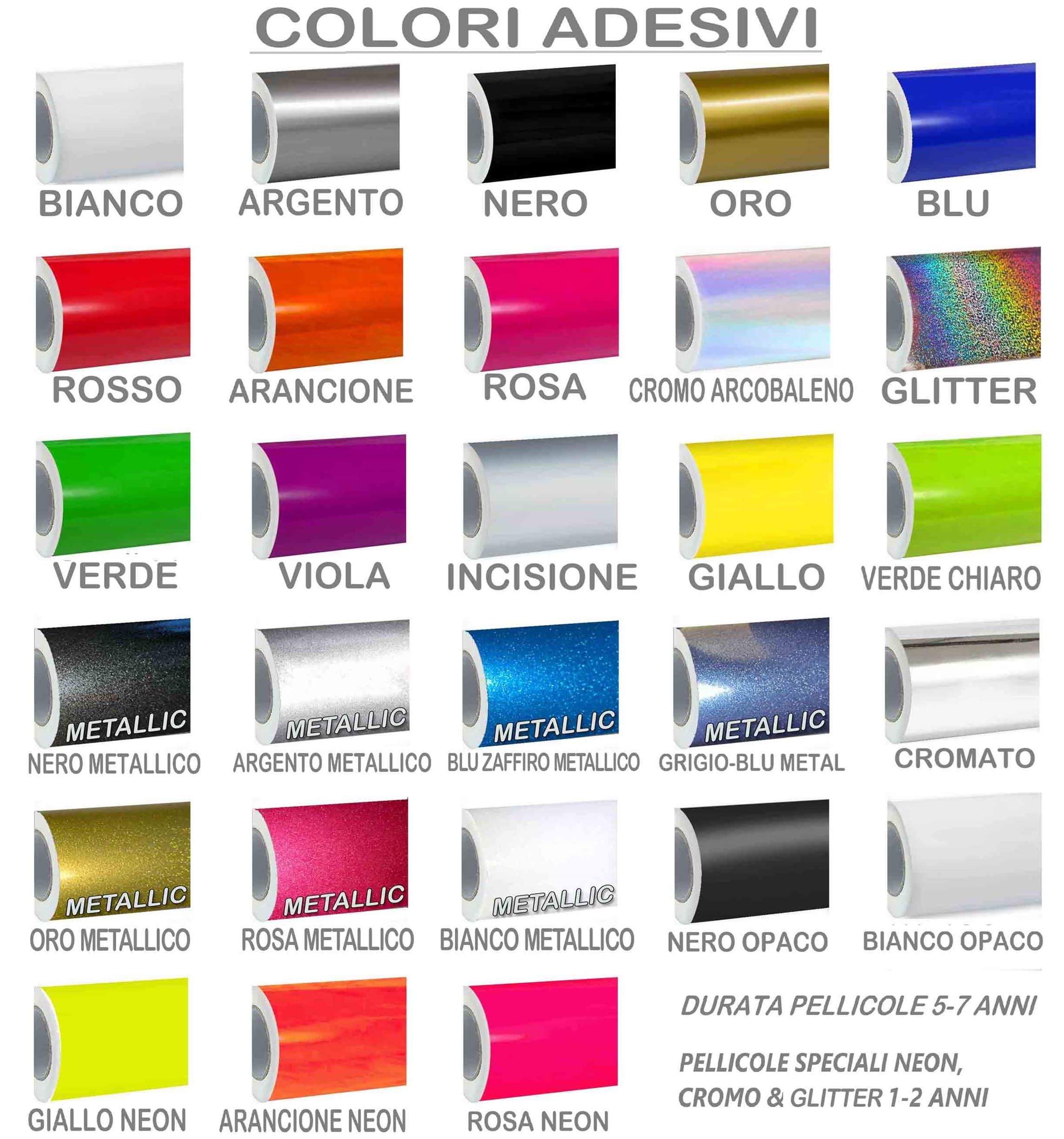 Adesivi personalizzati per auto e moto – Adesivo tuning racing scritta nome – Sticker decorativi impermeabili con testo personalizzato