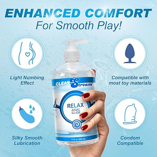 Miniatura 5 de Cleanstream Lube desensibilizante relajante 17 onzas