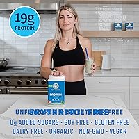 Vista 94 de Sunwarrior - Warrior Blend, base vegetal, proteína vegana cruda con guisantes y cáñamo, SWB BVAN375, Vainilla, 1