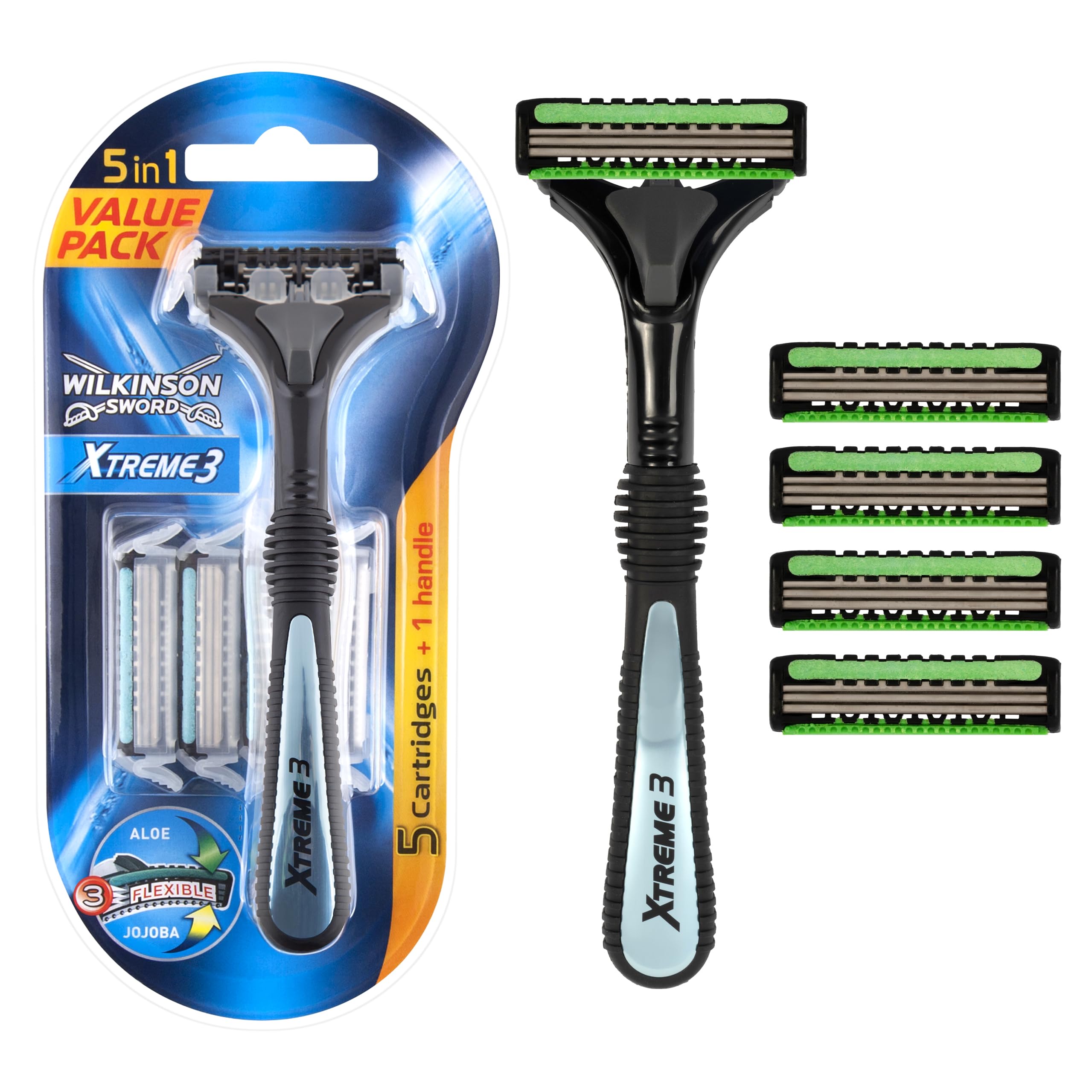 WILKINSON SWORD XTREME 3 SYSTEM COMFORT PACK 1+5-1