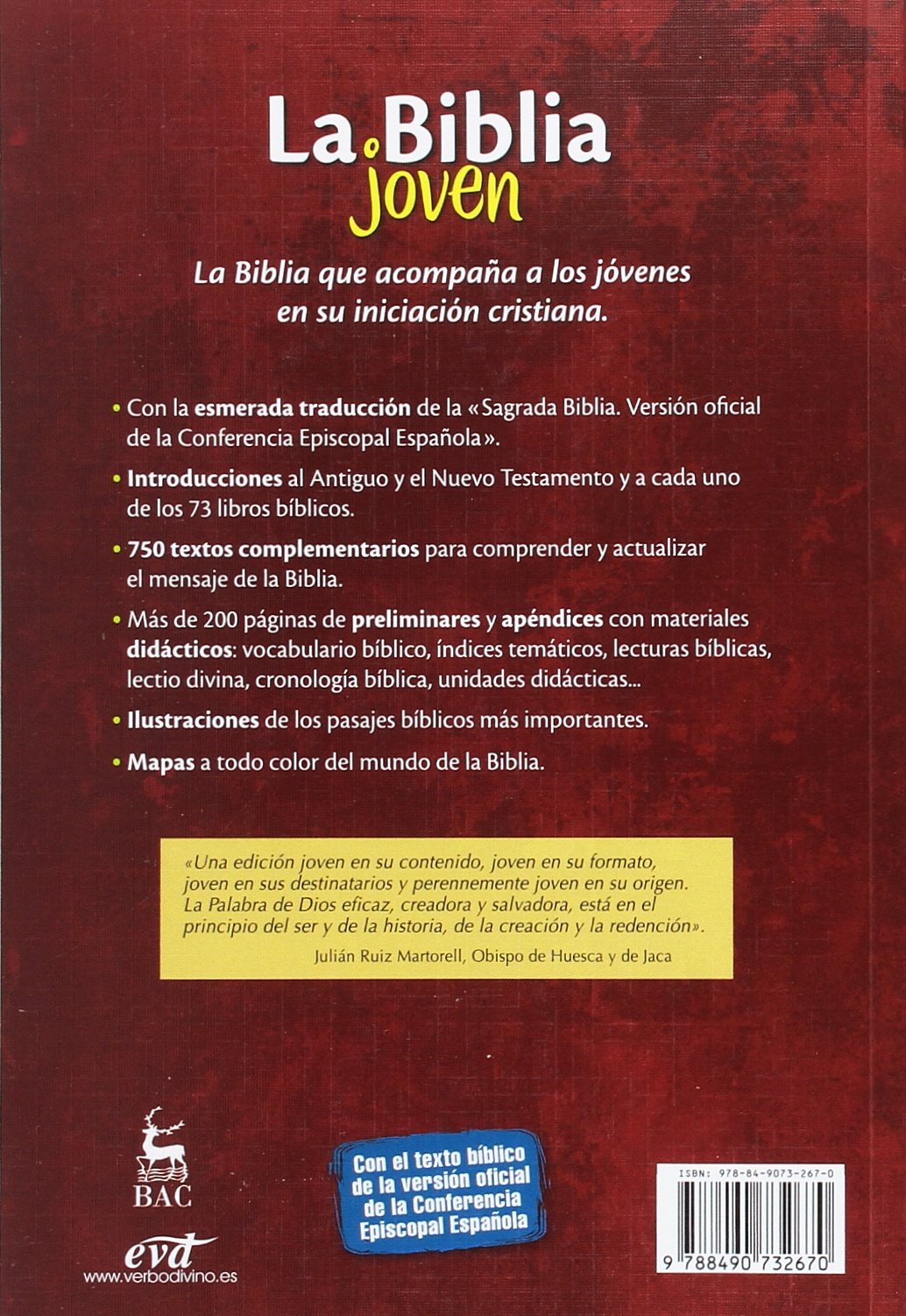 Biblia Joven, La. Rca: [Encuadernaci¢n r£stica]